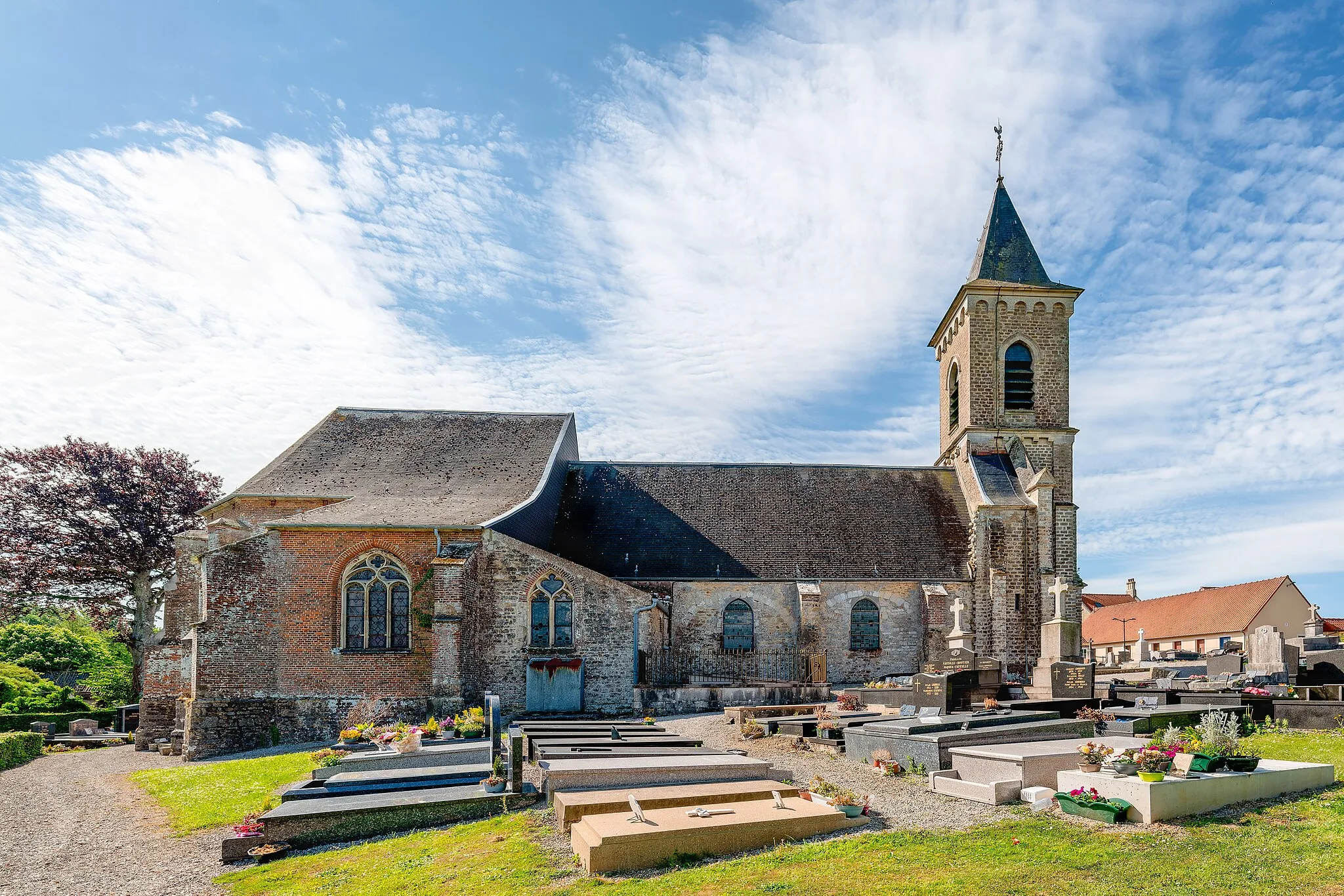 Photo showing: Eglise Saint-Omer de Belle-et-Houllefort.