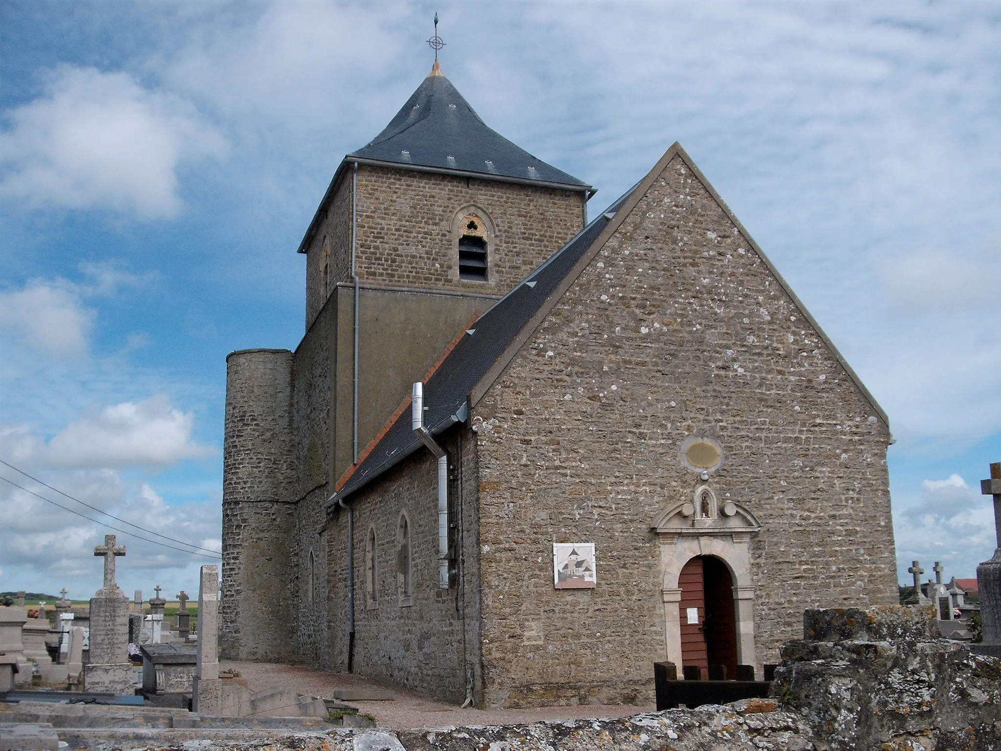 Photo showing: Eglise St Jean Baptiste d'Audresselles