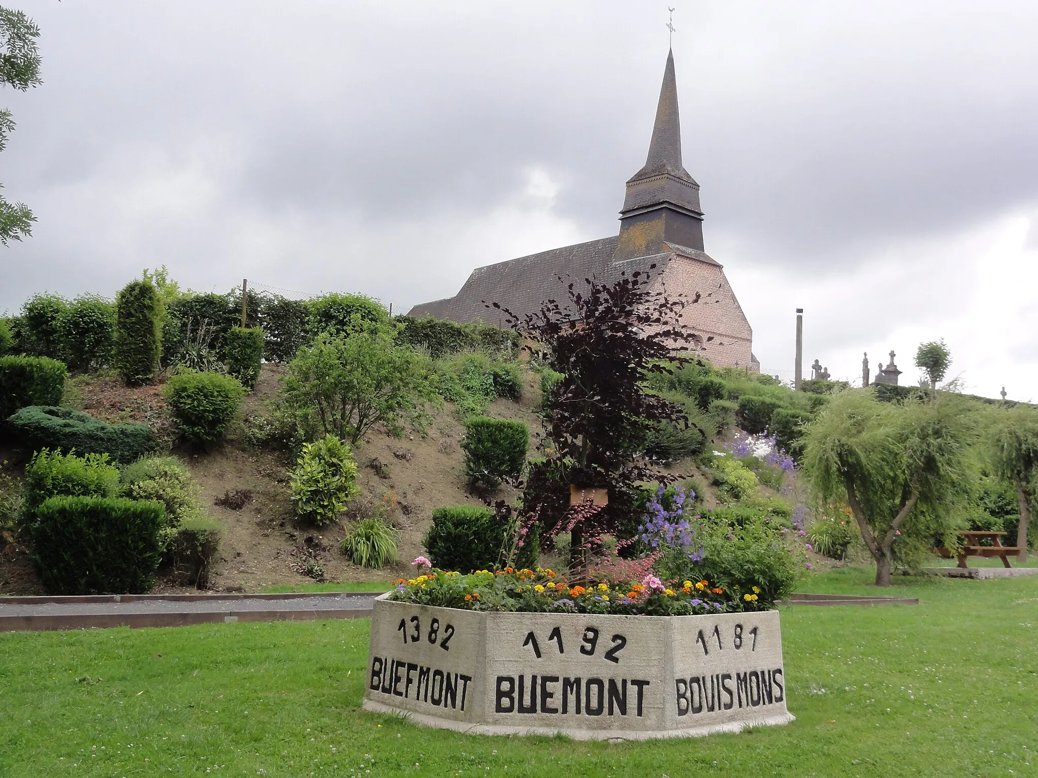 Photo showing: Besmont (Aisne) église
