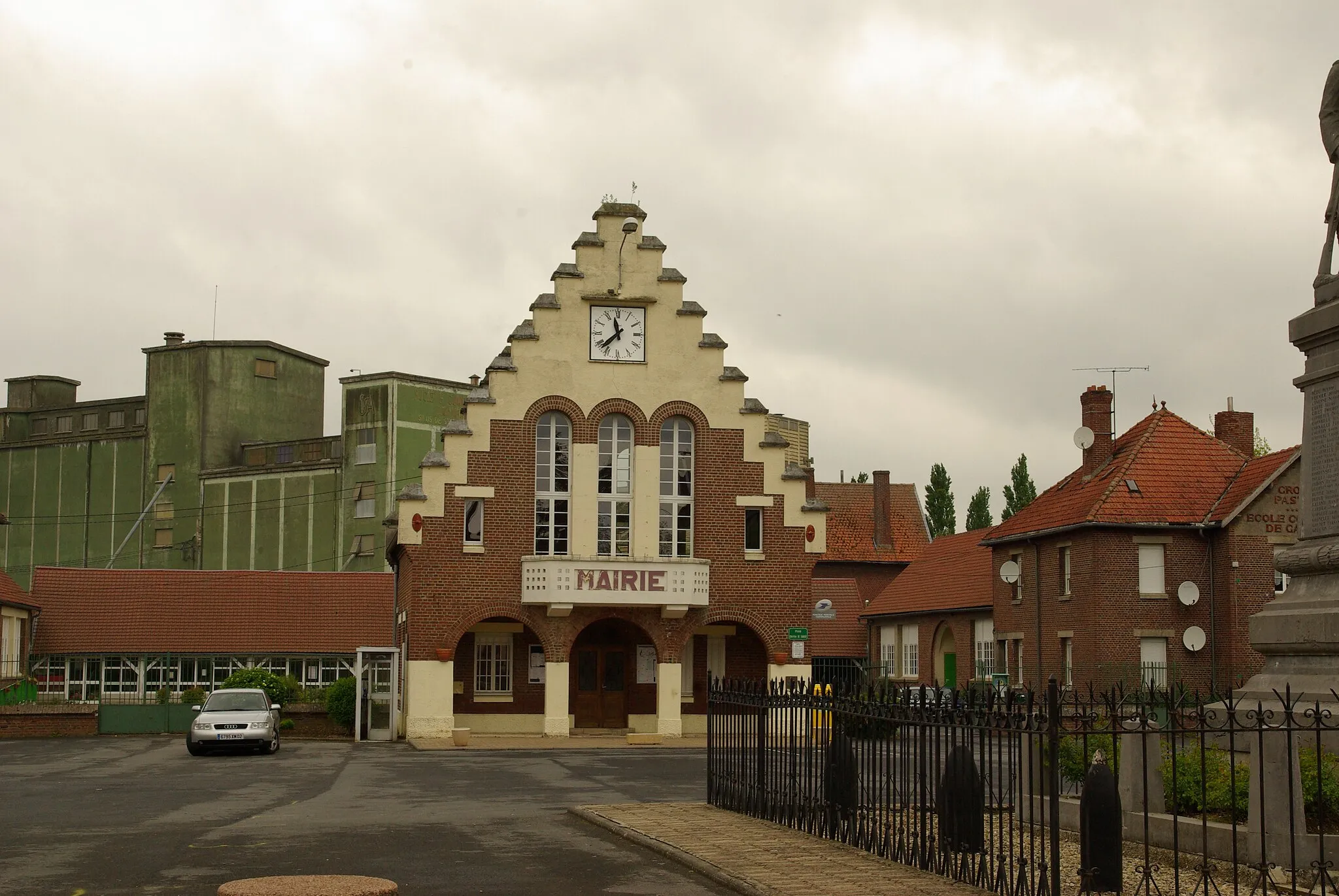 Photo showing: Gemeentehuis van Vendhuile