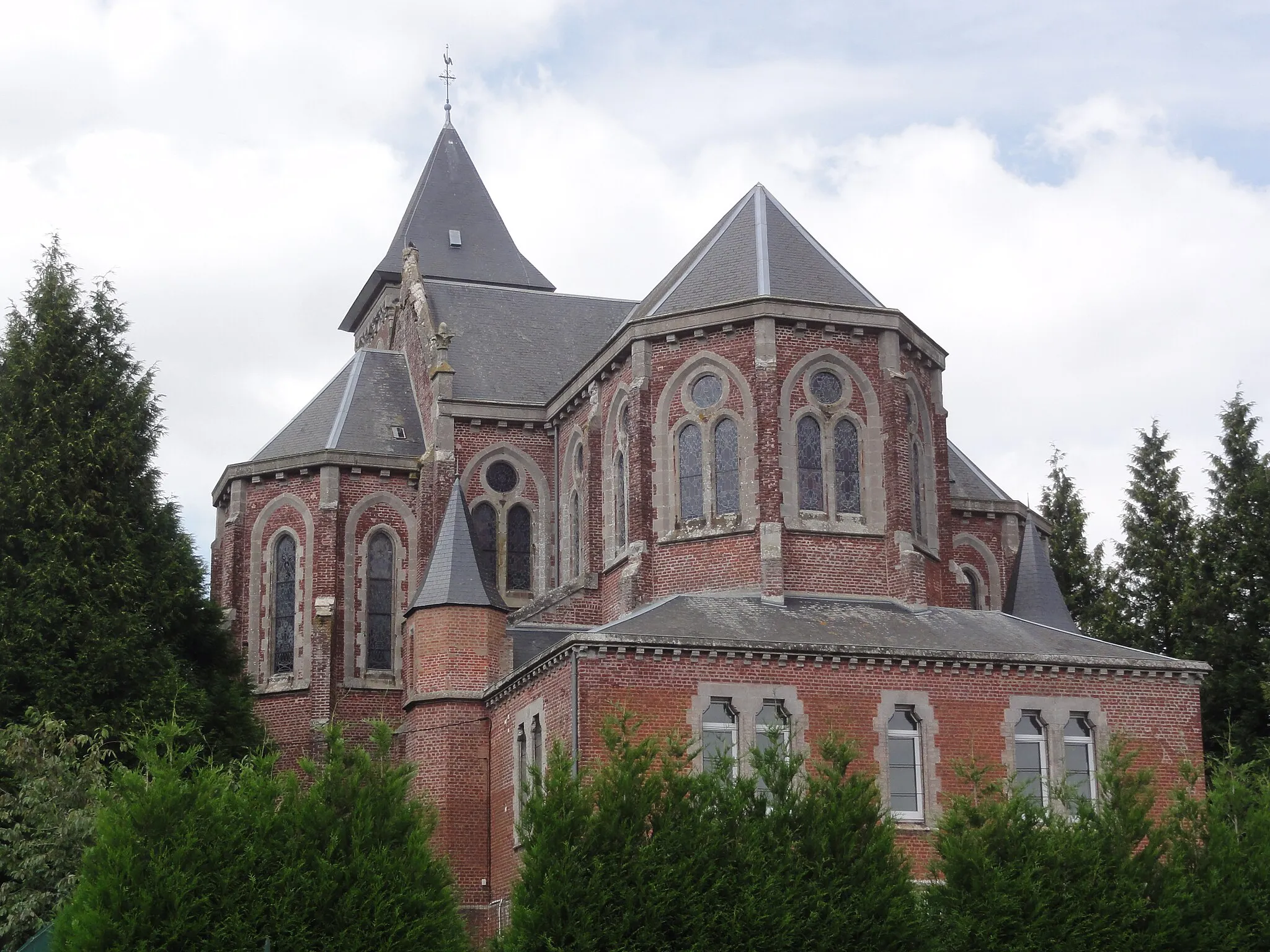 Photo showing: Brancourt-le-Grand (Aisne) église