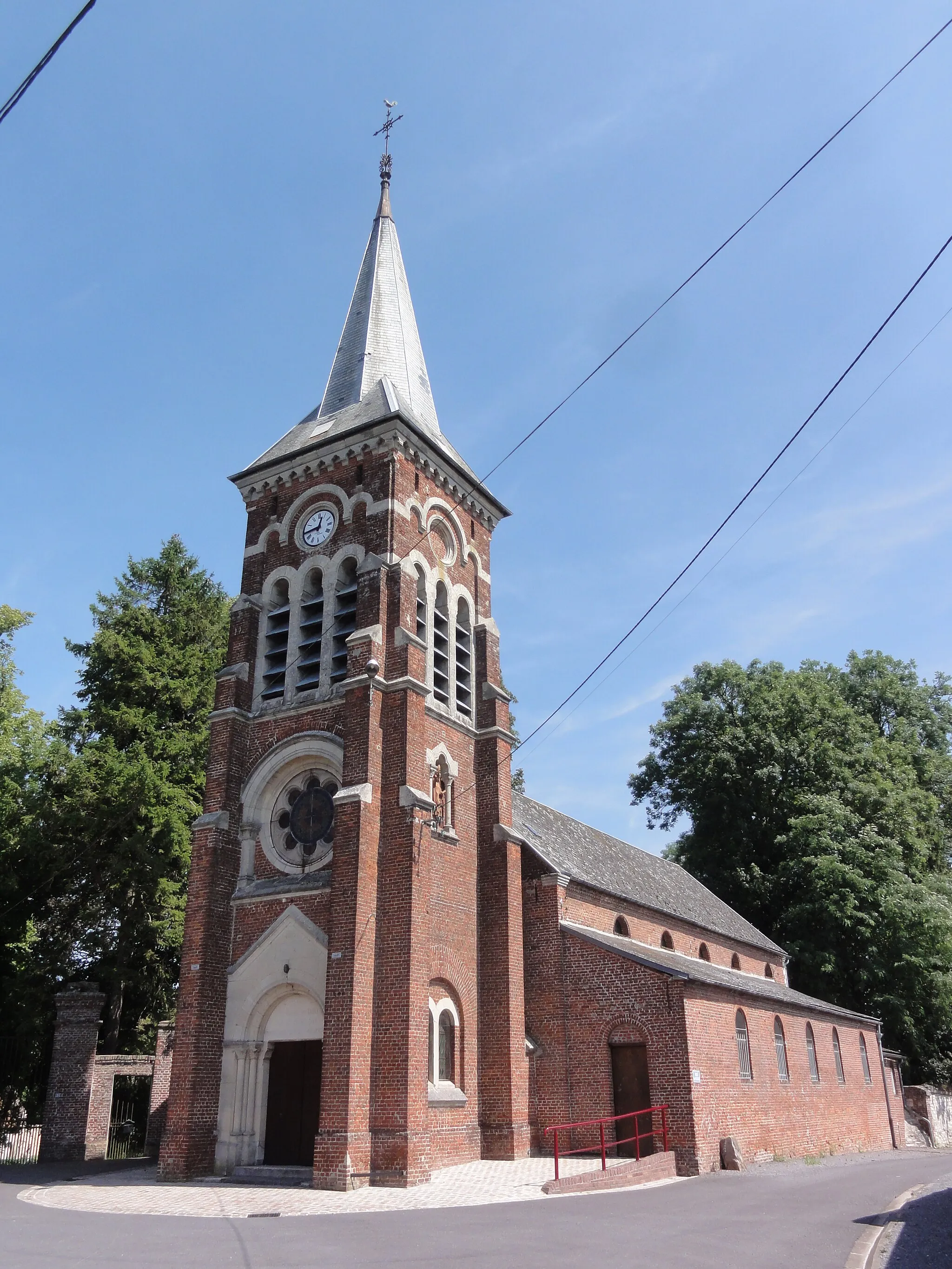 Photo showing: Landifay-et-Bertaignemont (Aisne) église
