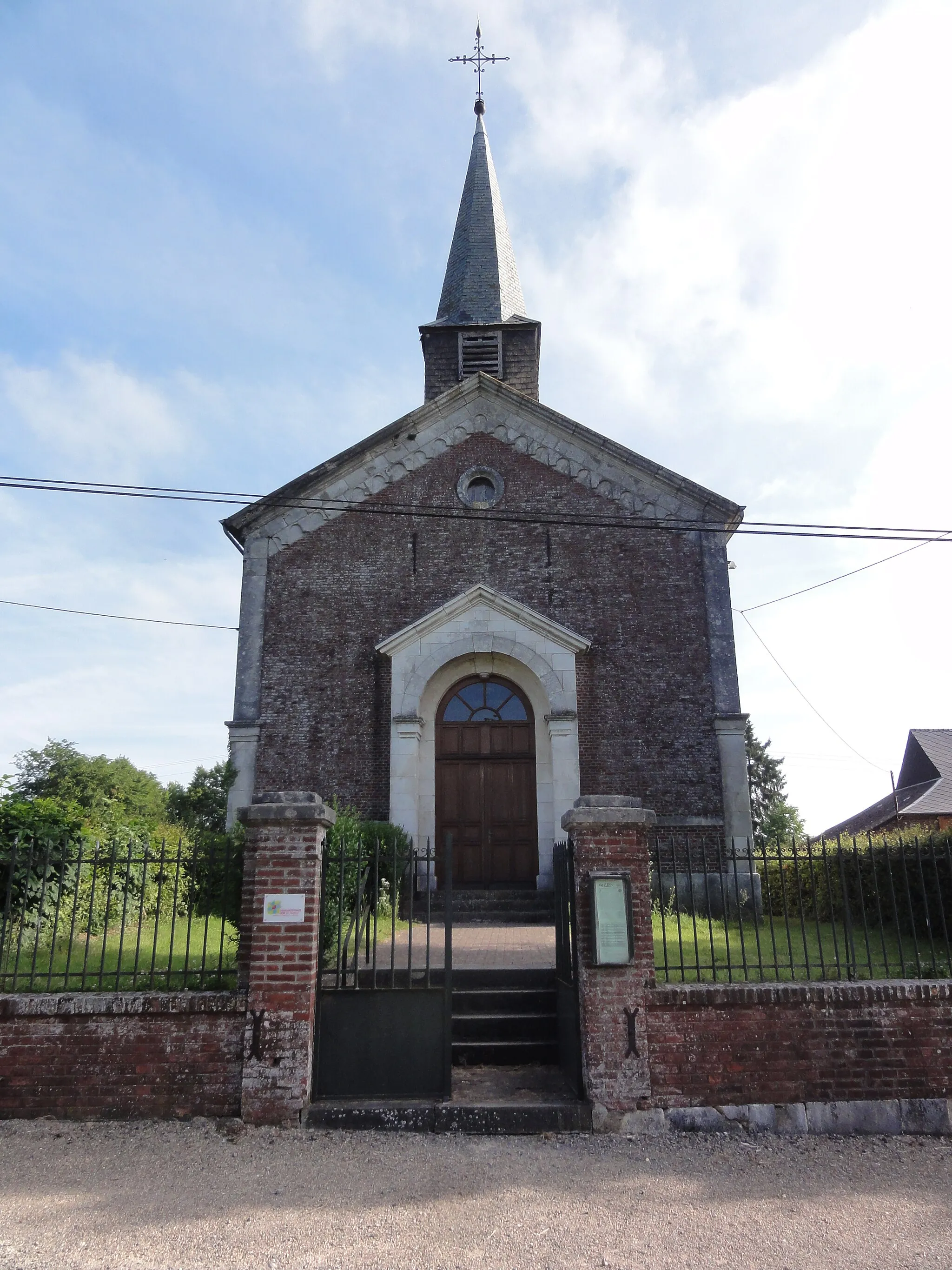 Photo showing: Landouzy-la-Ville (Aisne) temple La Cense des Nobles