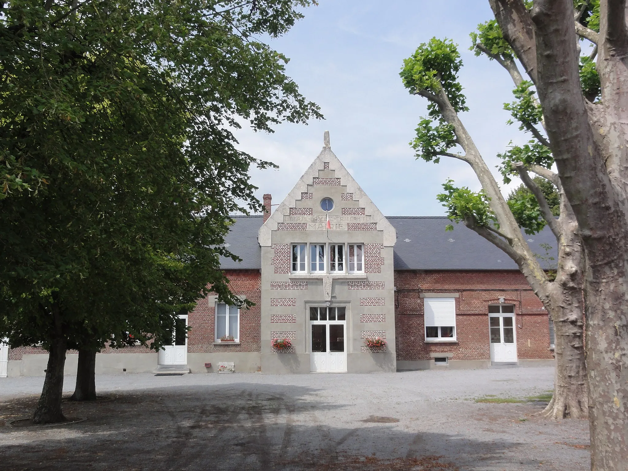 Photo showing: Montigny-en-Arrouaise (Aisne) mairie