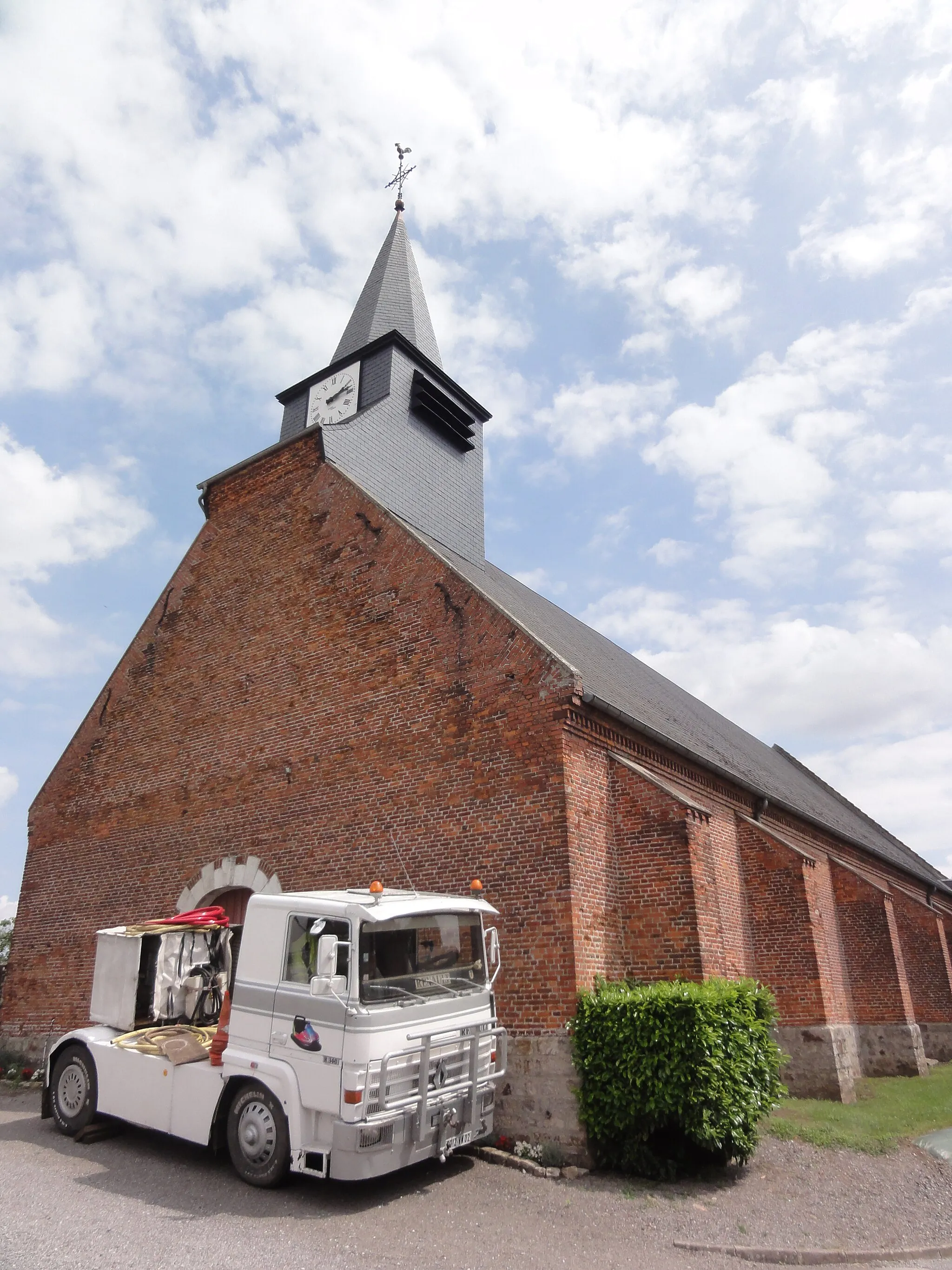 Photo showing: Montigny-en-Arrouaise (Aisne) église