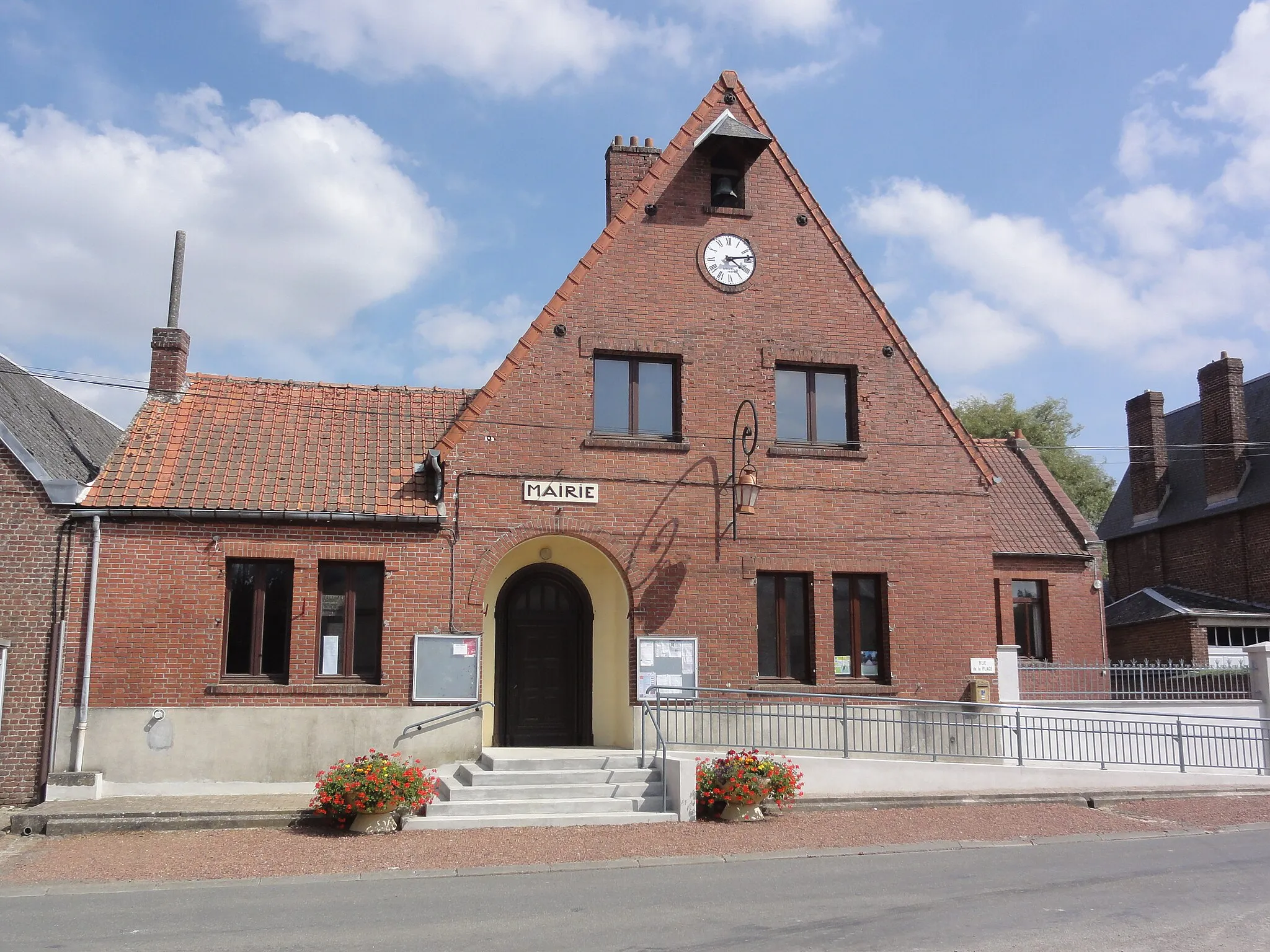 Photo showing: Ramicourt (Aisne) mairie