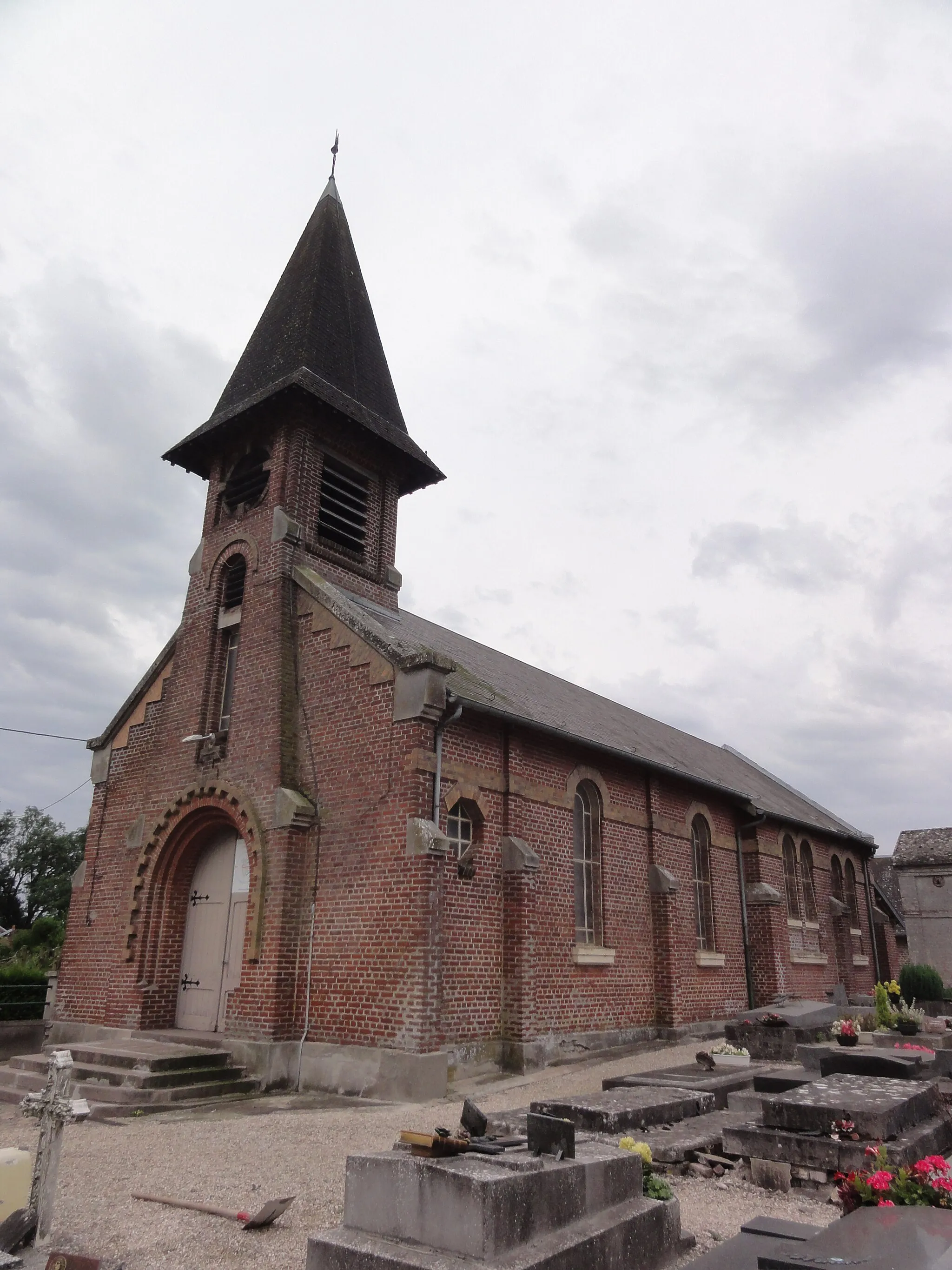 Photo showing: Sequehart (Aisne) église