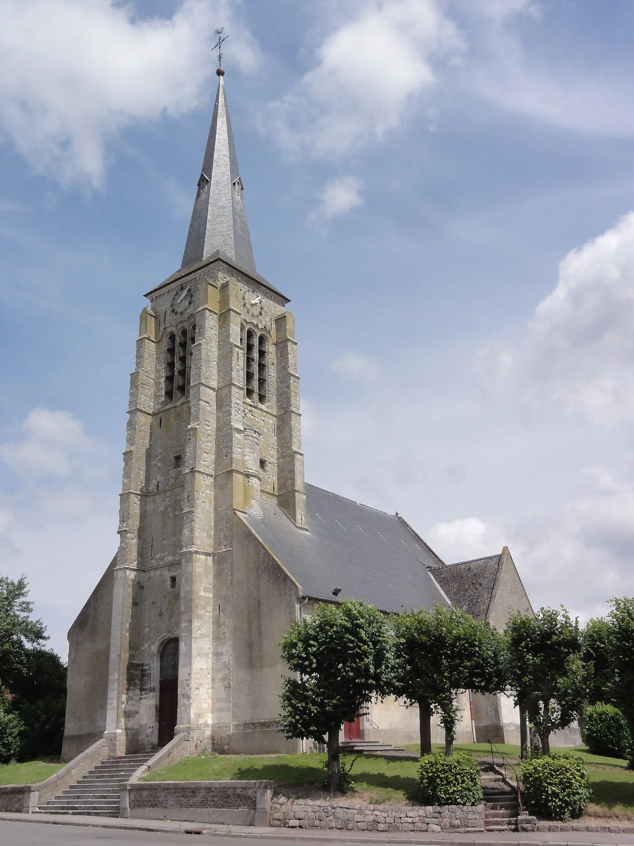 Photo showing: Serain (Aisne) église