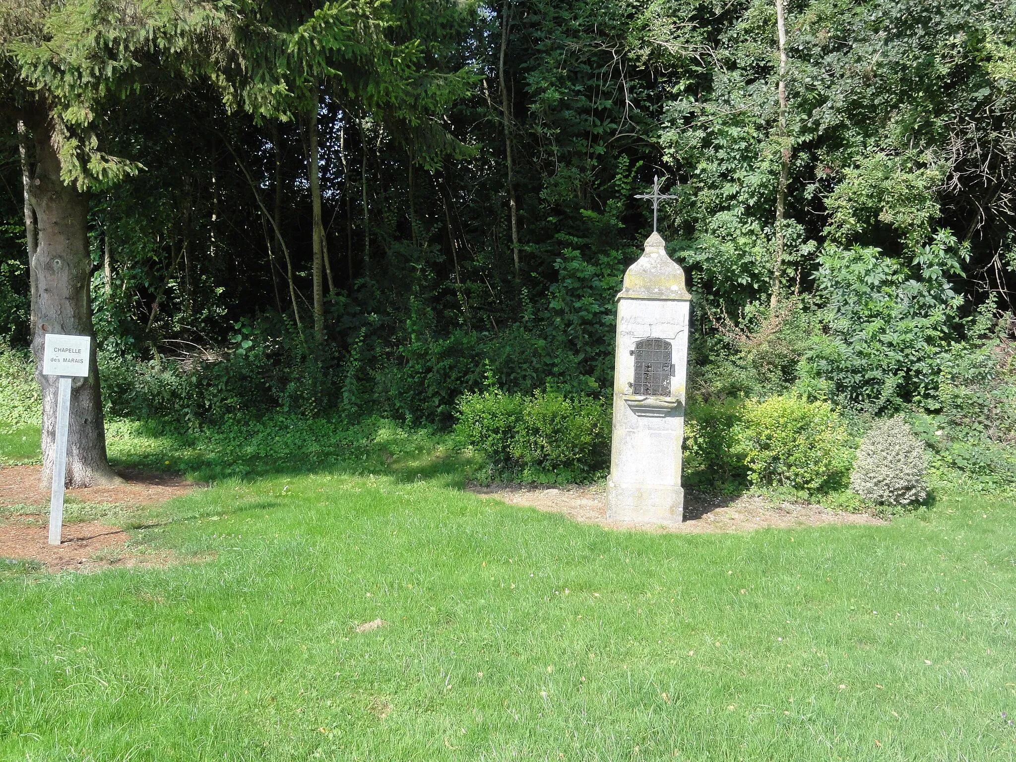 Photo showing: Sissy (Aisne) chapelle des marais entre Sissy et Regny