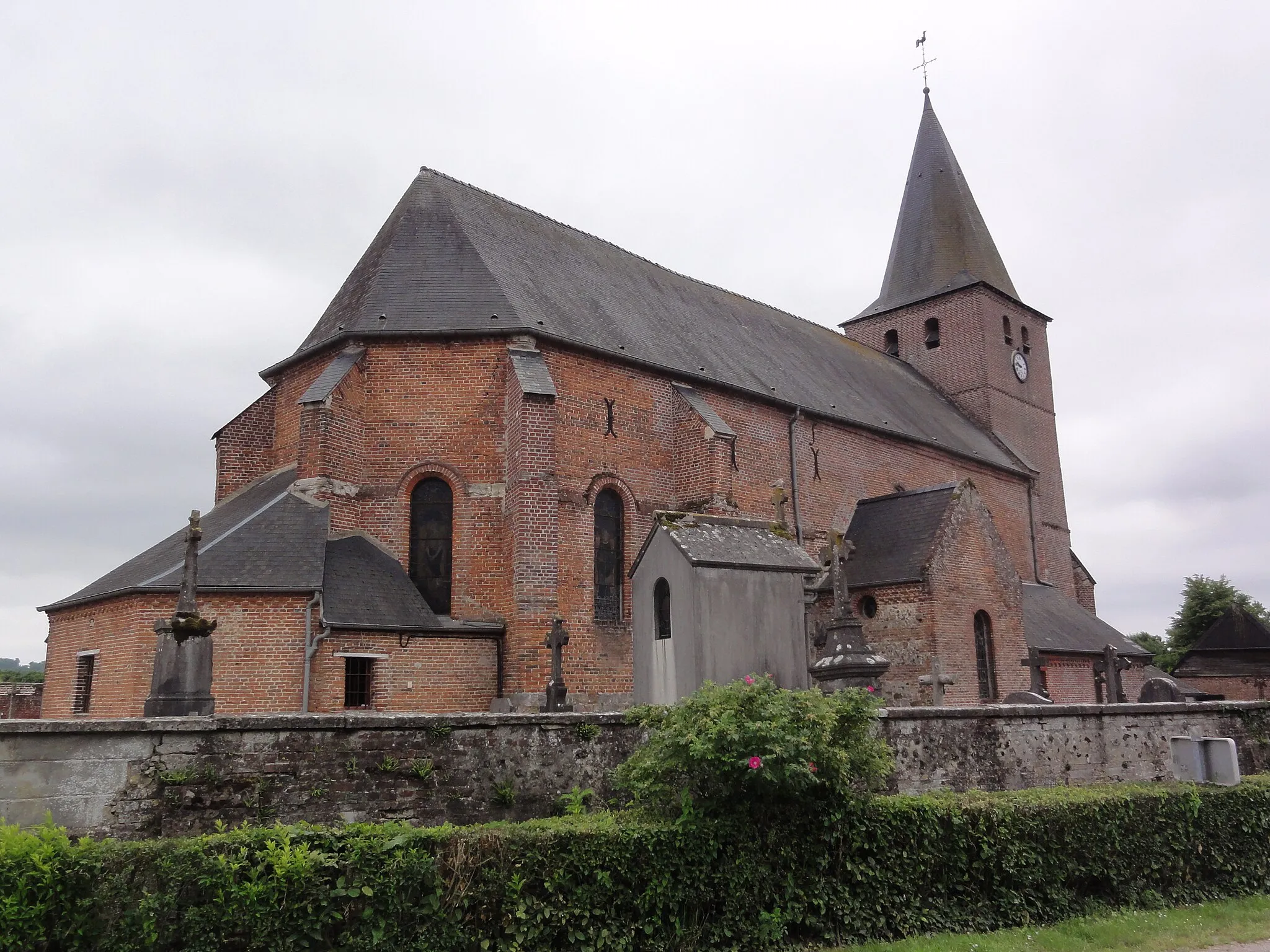 Photo showing: Gergny (Aisne) église