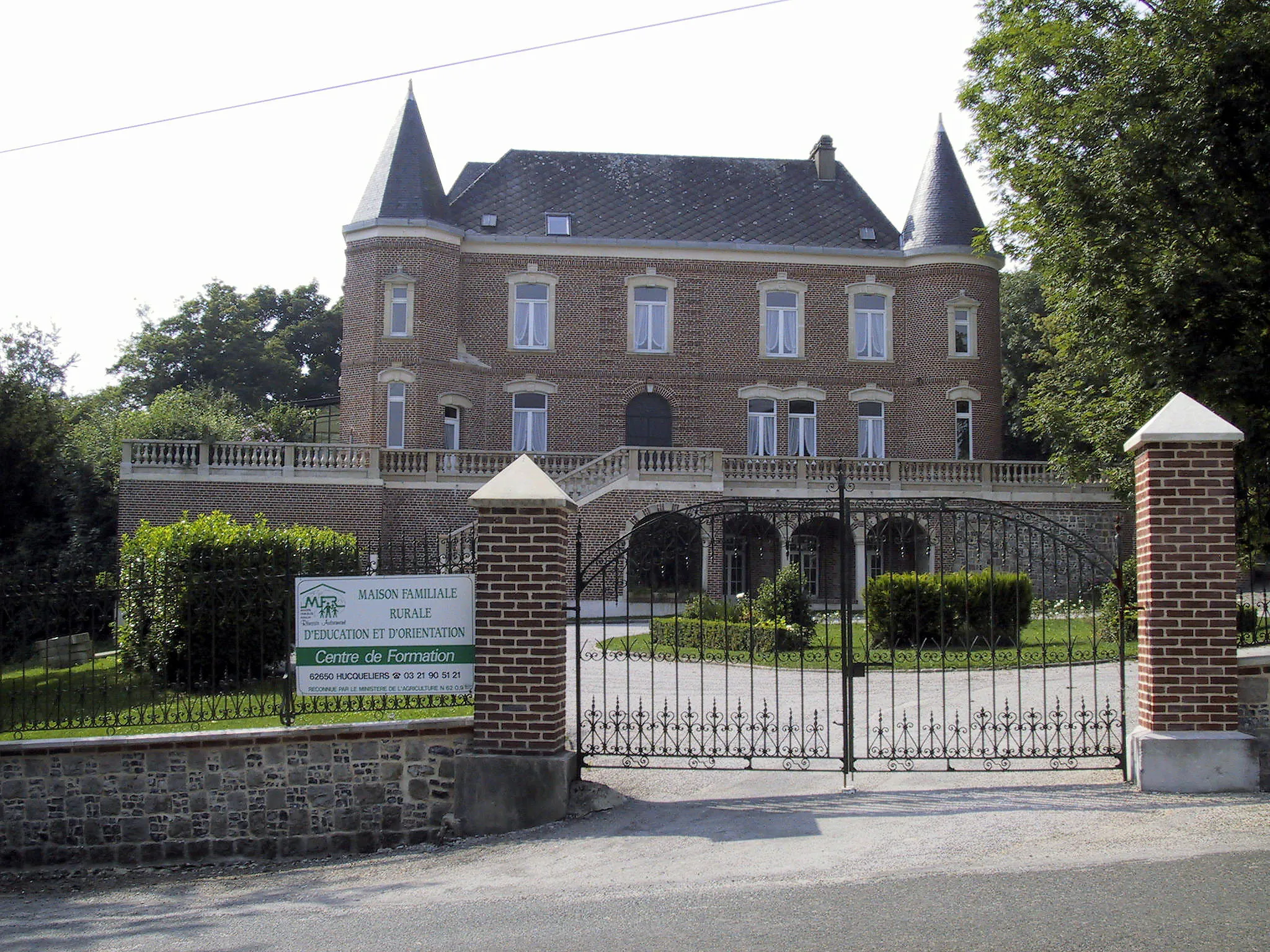 Photo showing: Le château de Hucqueliers