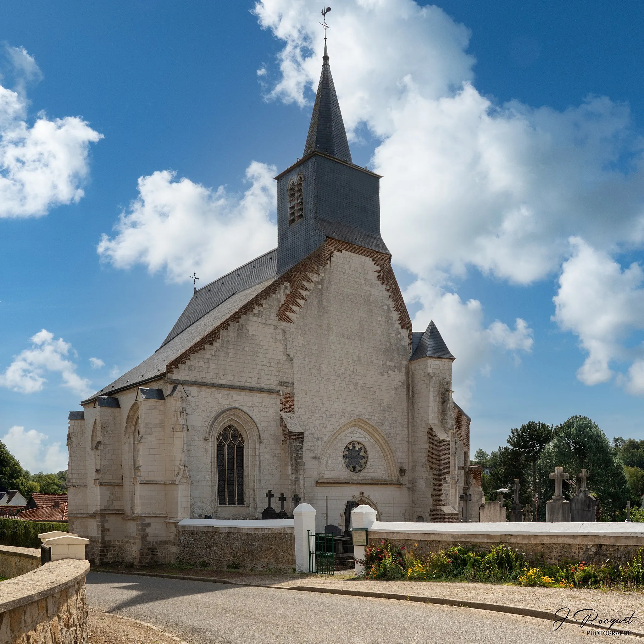 Photo showing: Eglise Saint-Quentin de Montcavrel