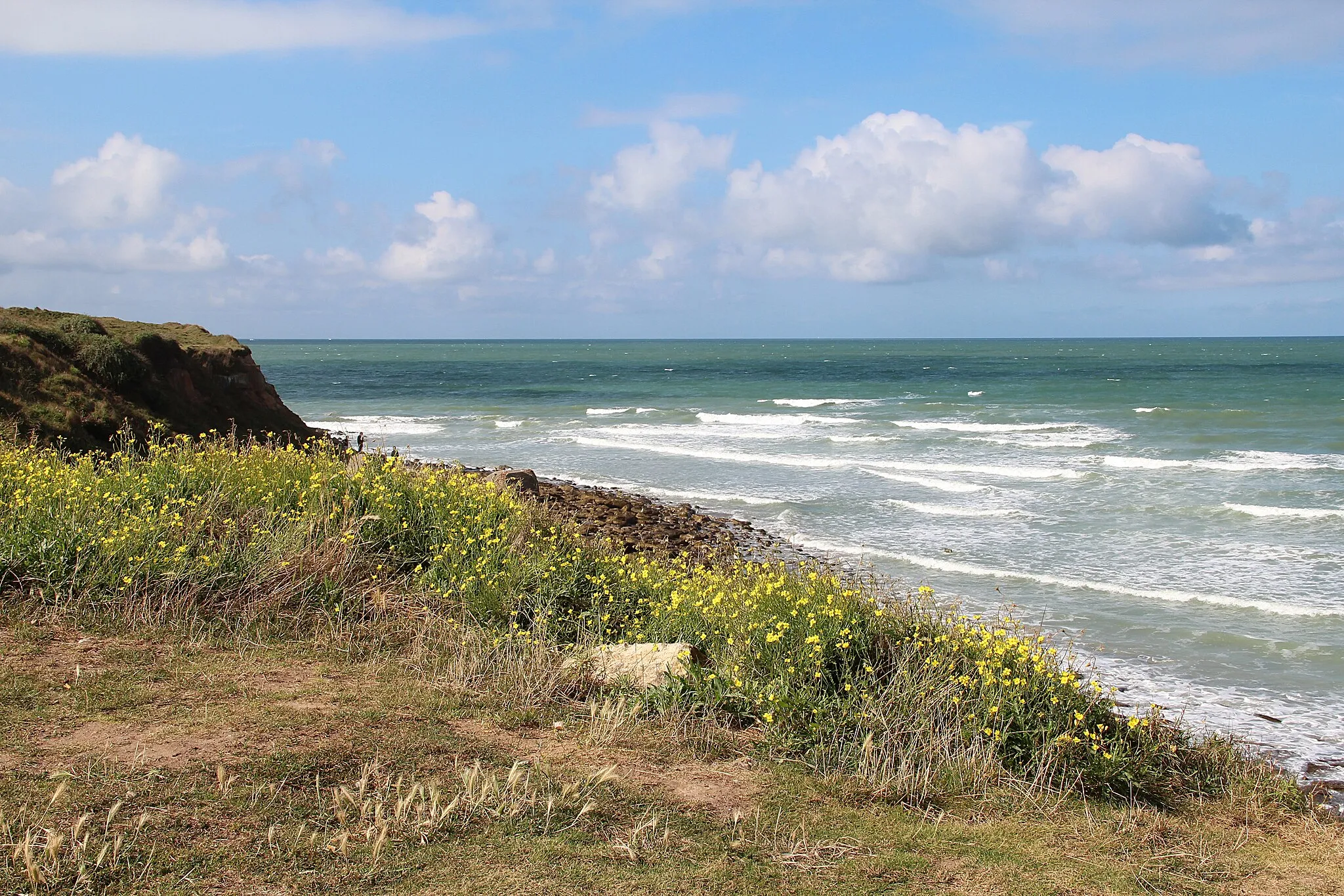 Photo showing: The Pointe aux Oies and the Chanel in Wimereux, Pas-de-Calais (France).