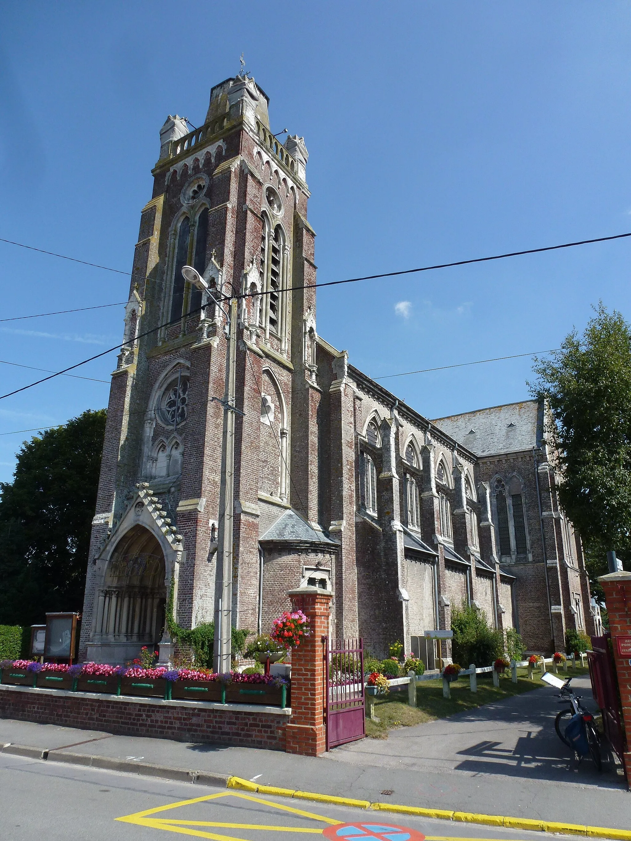 Photo showing: Vieille-Église (Pas-de-Calais) église Saint-Omer