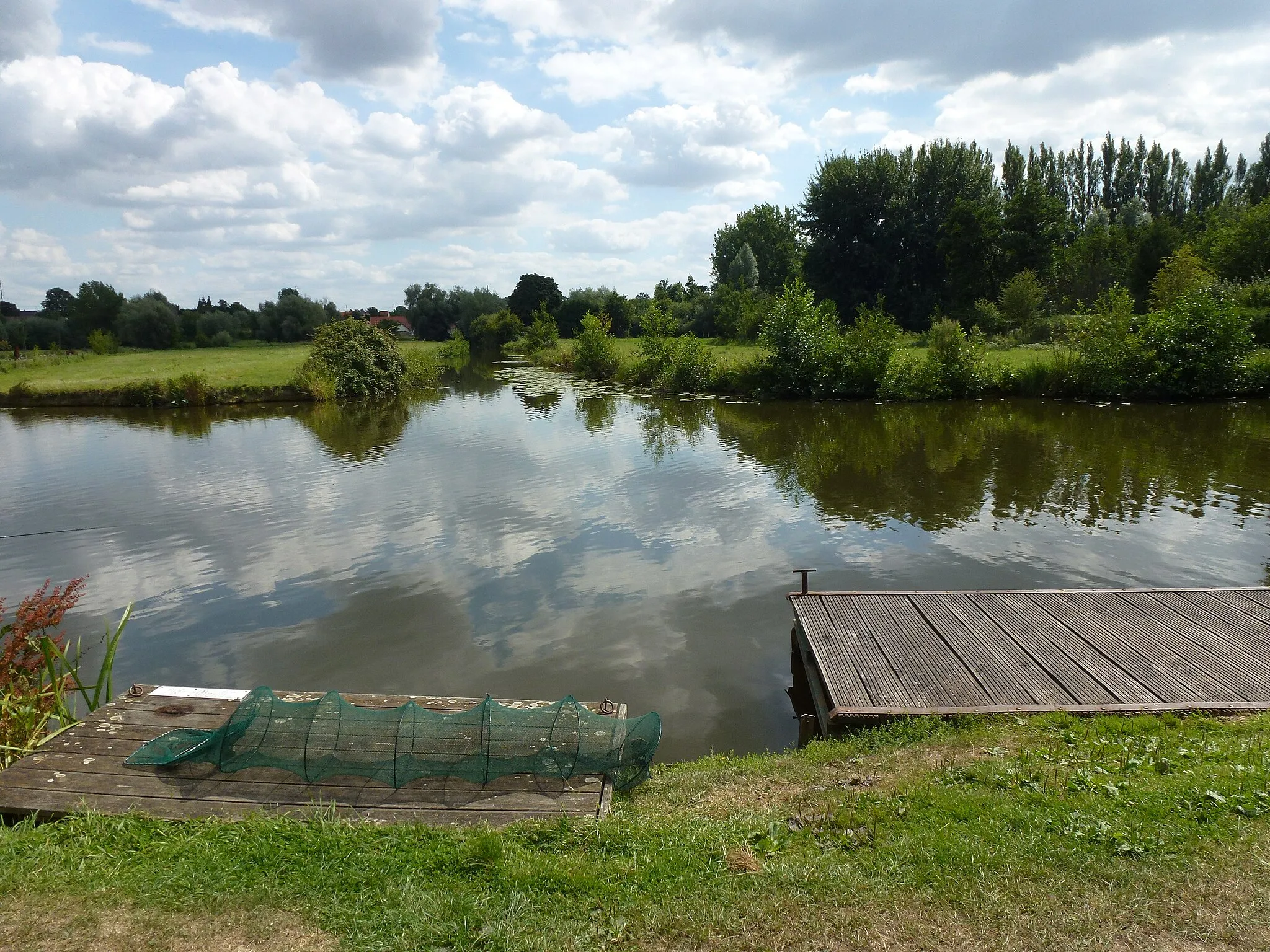 Photo showing: Houlle (Pas-de-Calais) rivière La Houlle