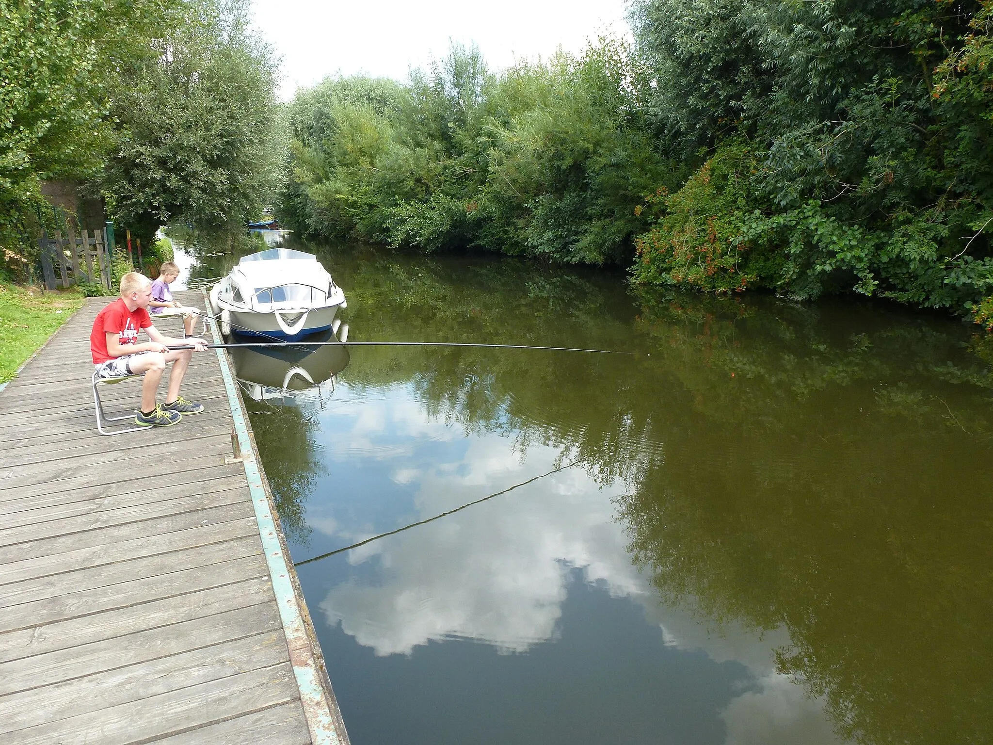 Photo showing: Houlle (Pas-de-Calais) rivière La Houlle