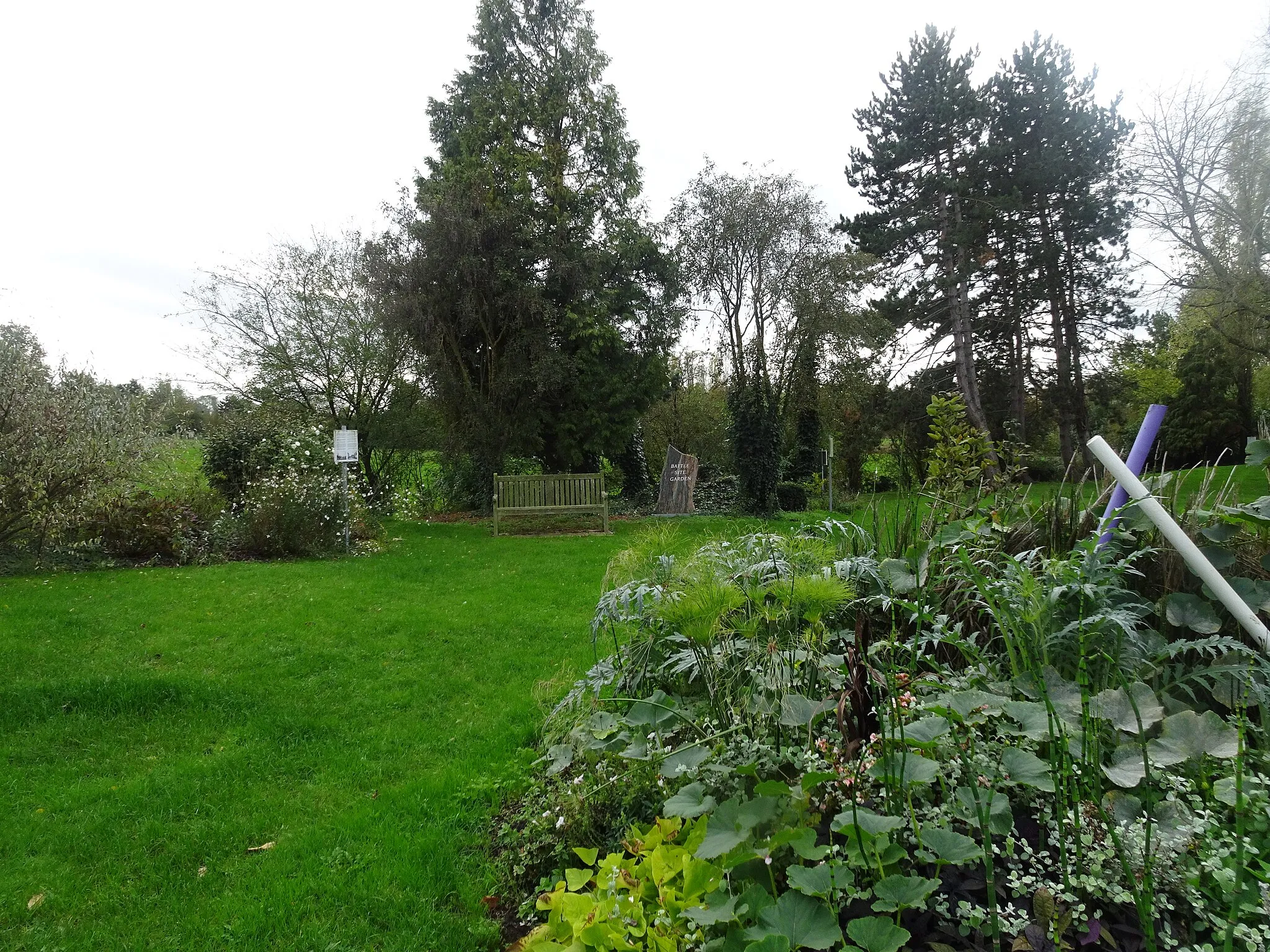 Photo showing: Battle site garden Aubers , Nord Hauts-de-France