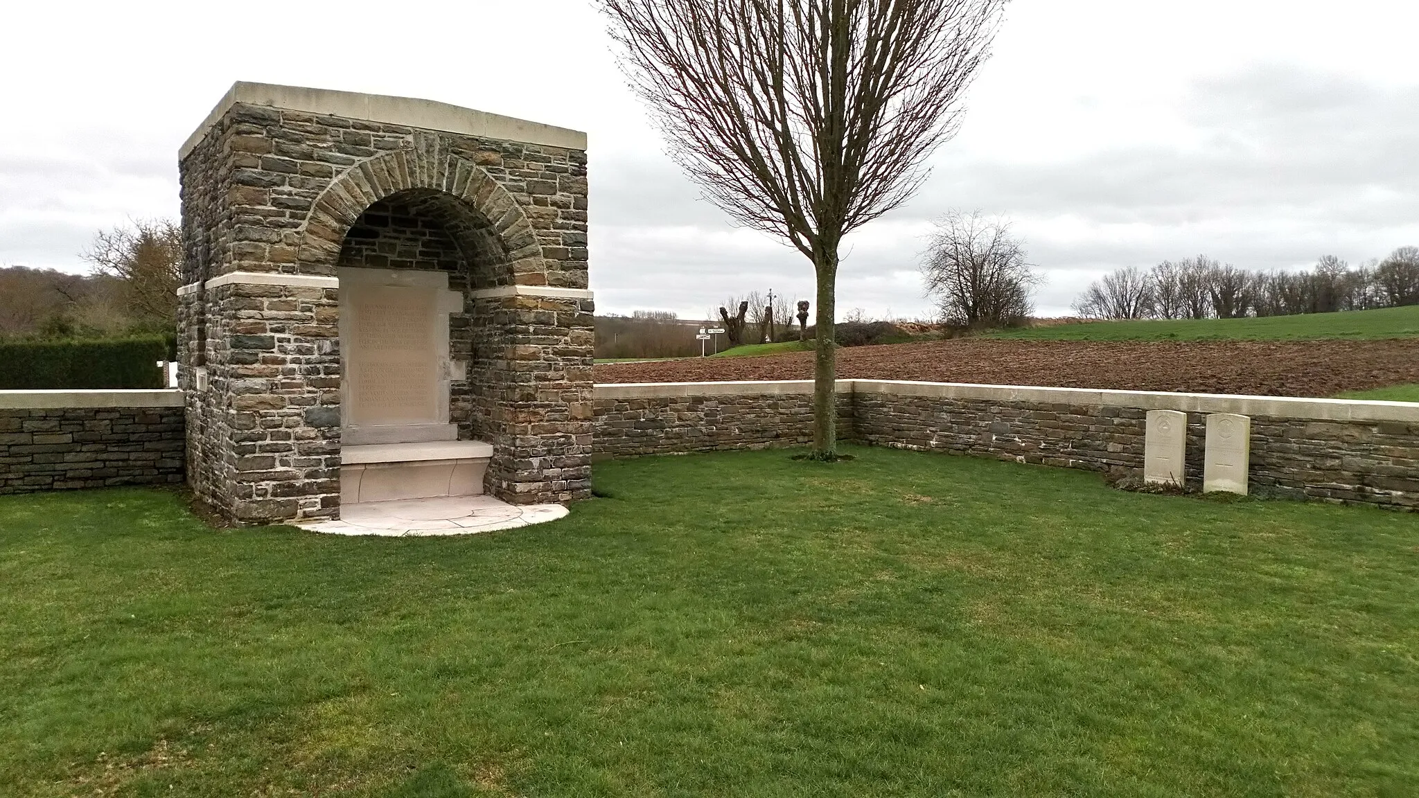 Photo showing: Cimetière militaire britannique de Hamel 6