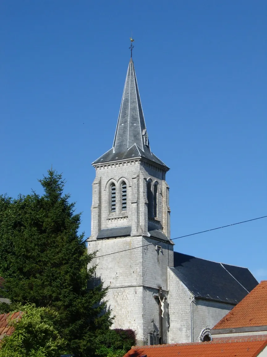 Photo showing: Église de Coulomby
