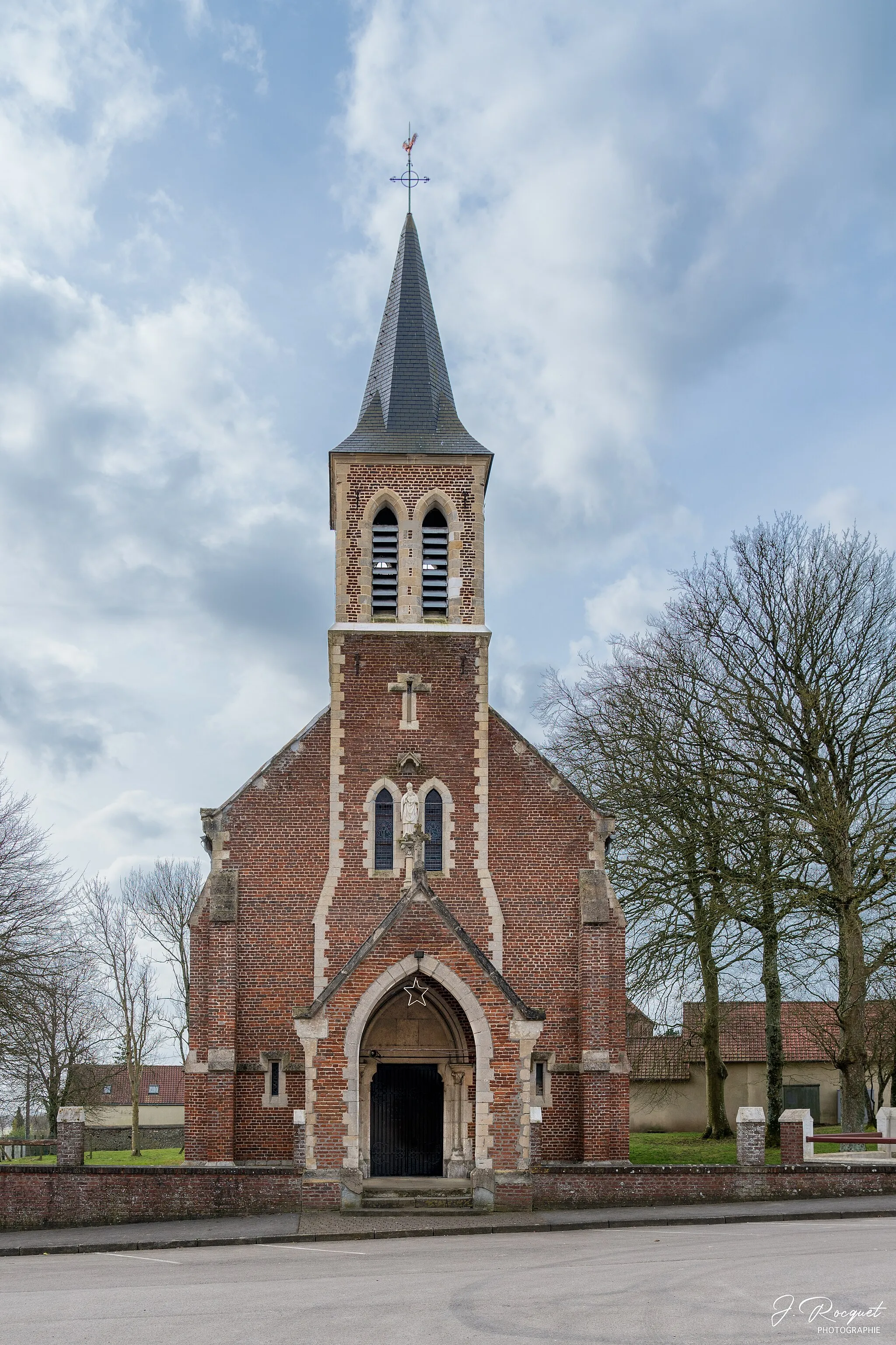 Photo showing: Église Saint Sylvestre d'Halinghen