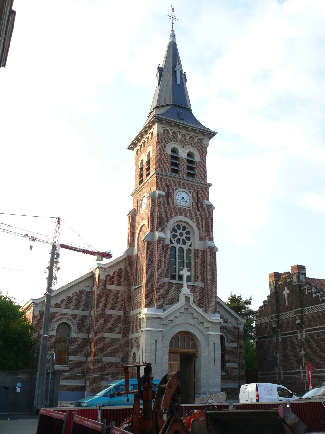 Photo showing: Saint-Charles' church of Bois-Blancs (Lille, Nord, France).