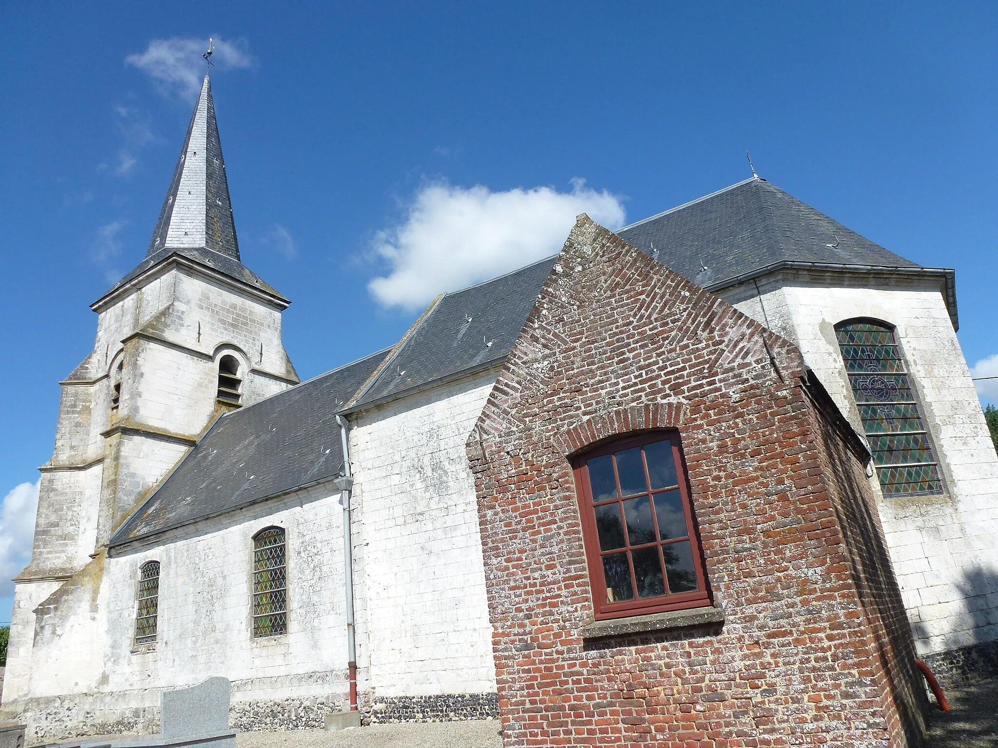 Photo showing: Delettes (Pas-de-Calais) Upon d'Aval, église