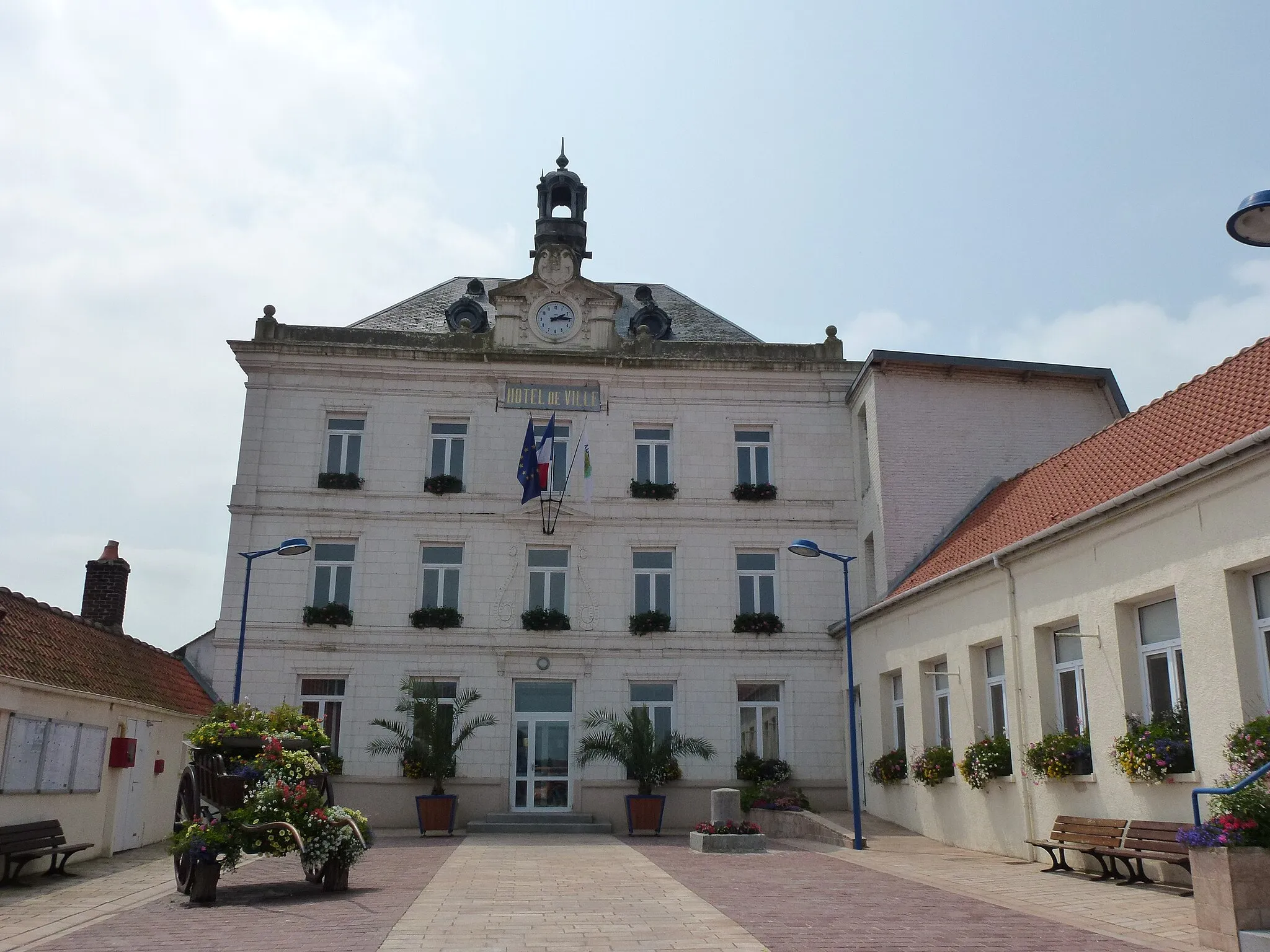 Photo showing: Auchel (Pas-de-Calais, Fr) mairie