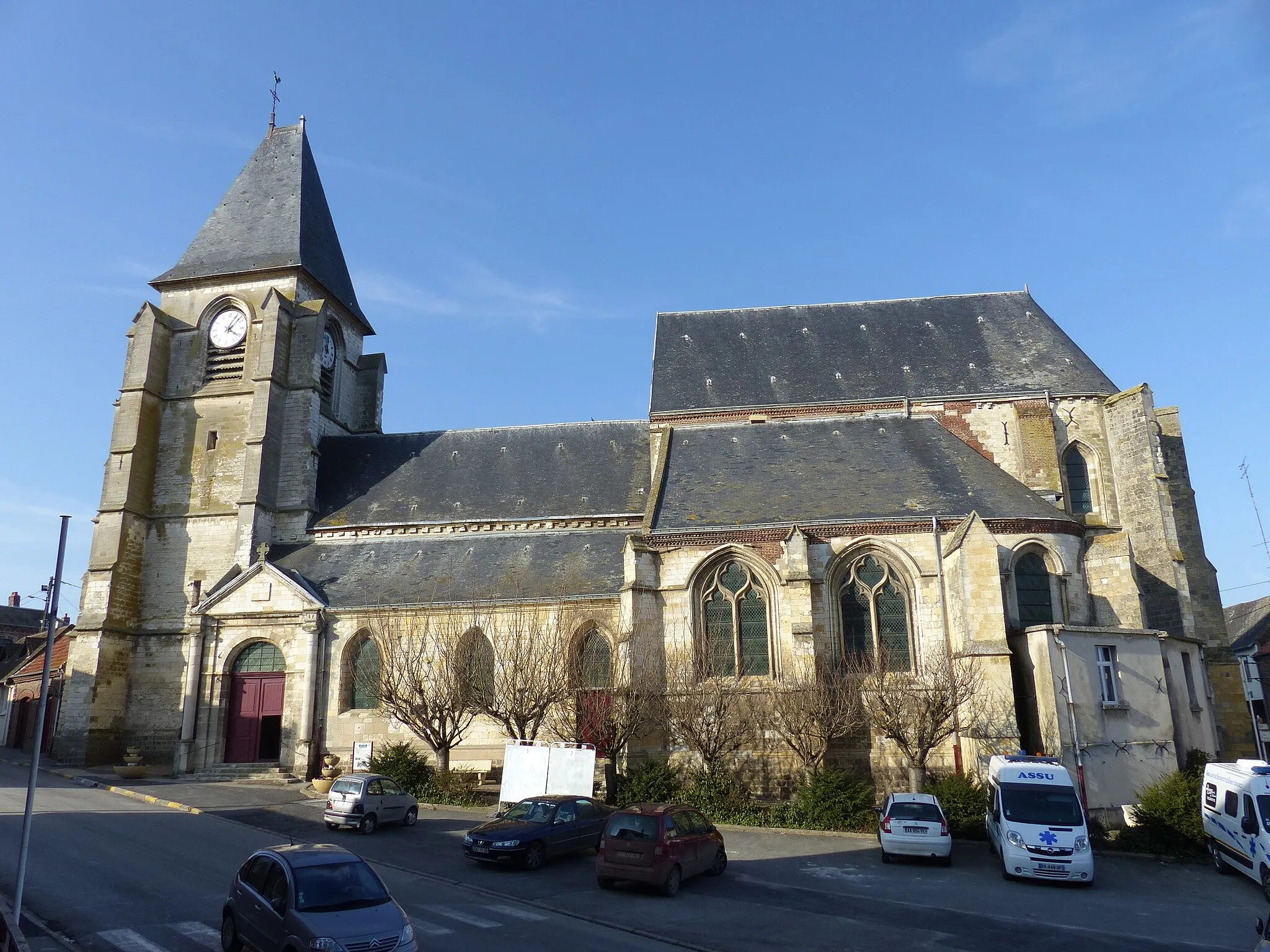 Photo showing: Eglise Saint-Nicolas de Bray-sur-Somme