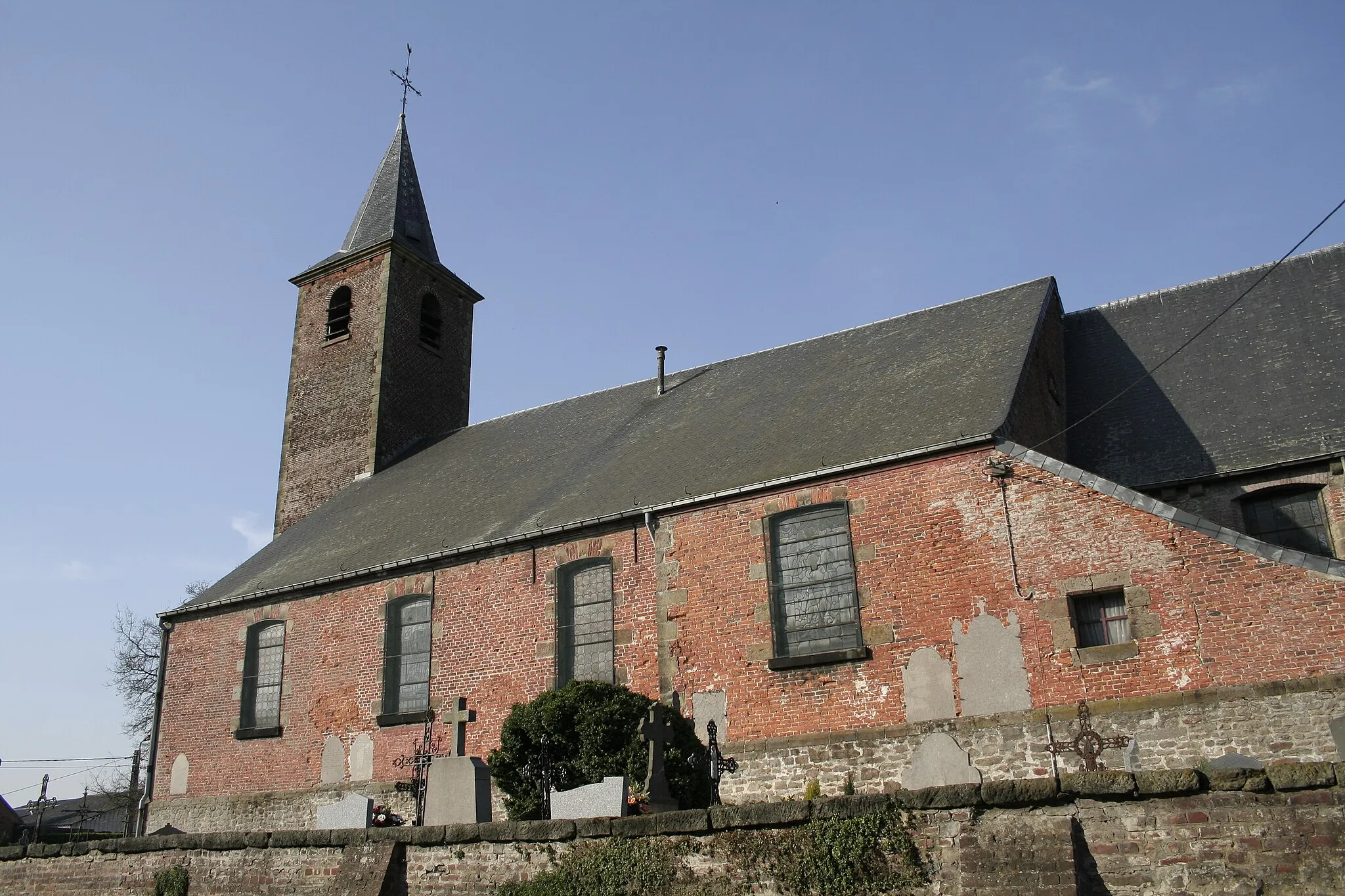 Photo showing: Braffe (Belgium), the St. Michael church  (1835-1836).