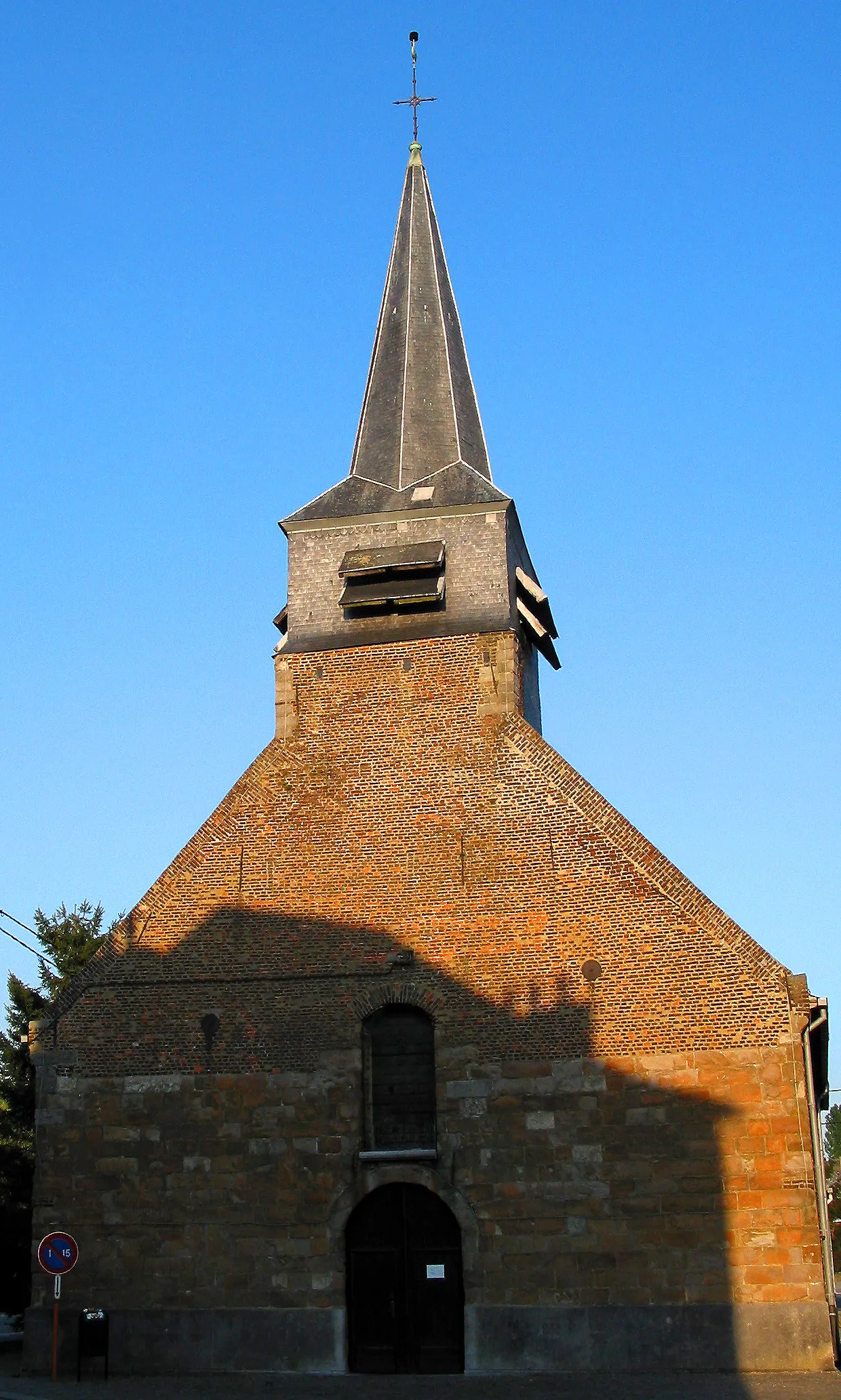 Photo showing: Eugies Belgium, the Saint Remy church.