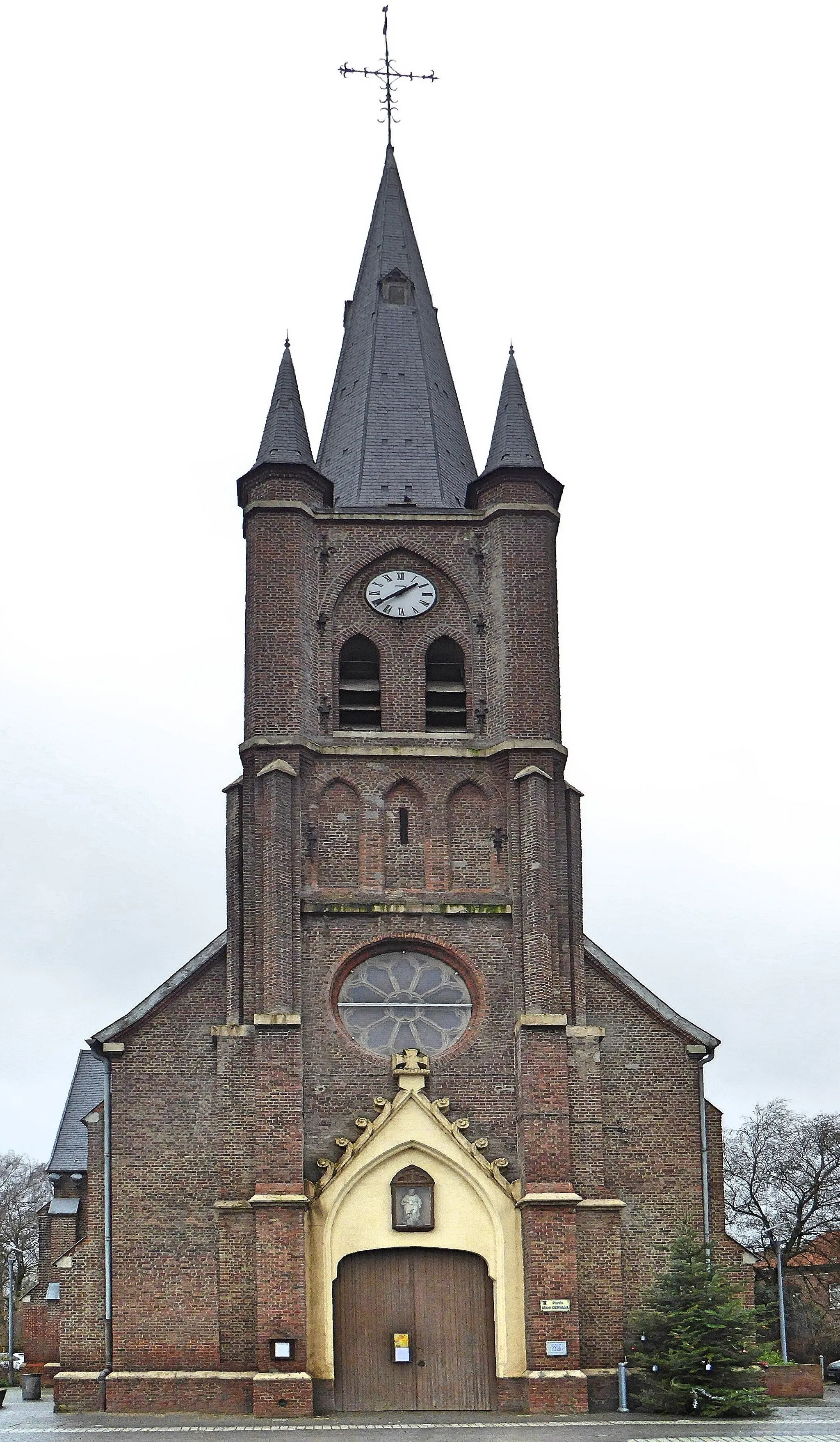 Photo showing: Church of Saint Margaret in Sainte-Marguerite, Comines, Nord, France