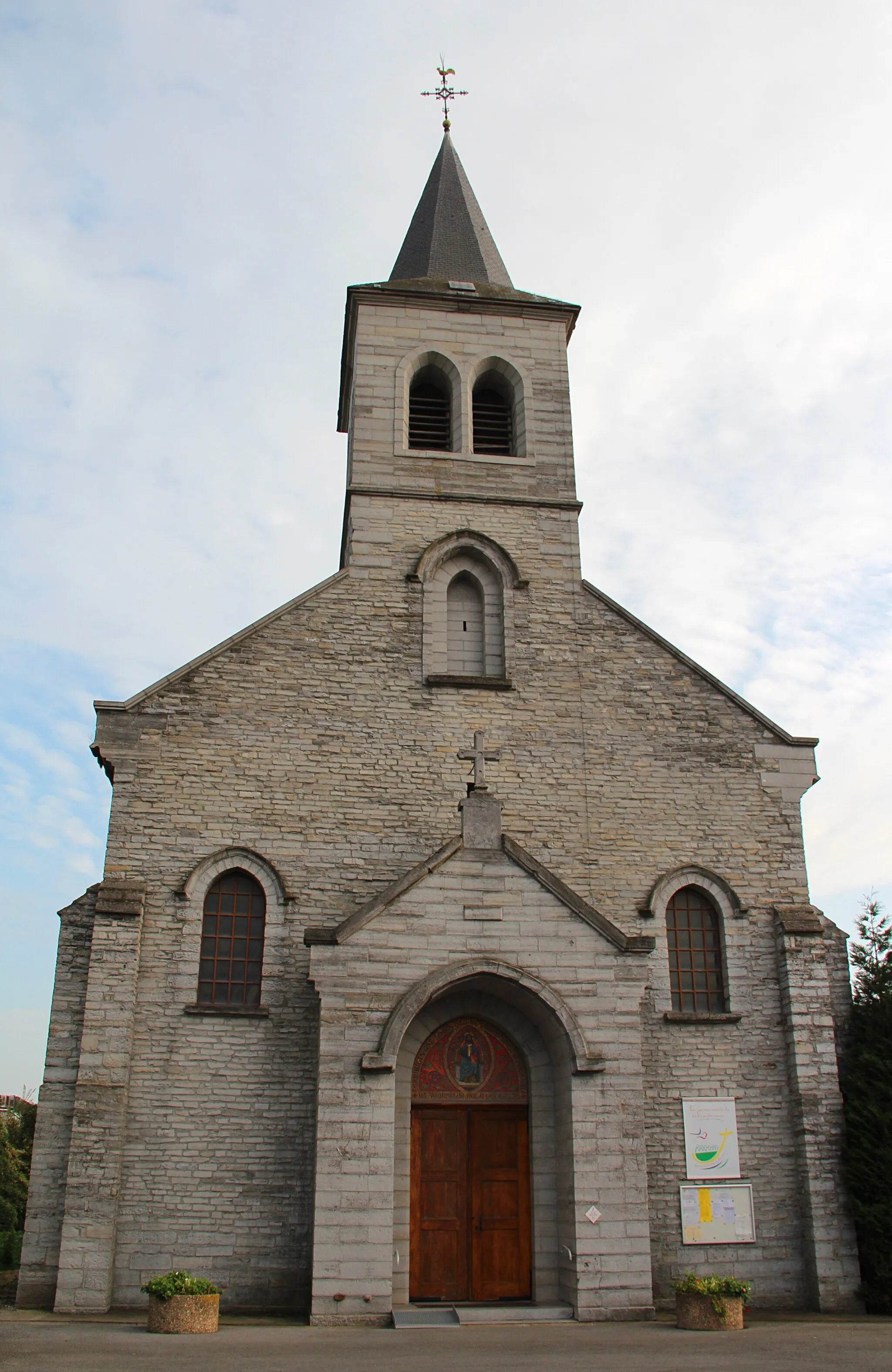 Photo showing: Calonne (Belgium), the church of Saint Eloy (1843).