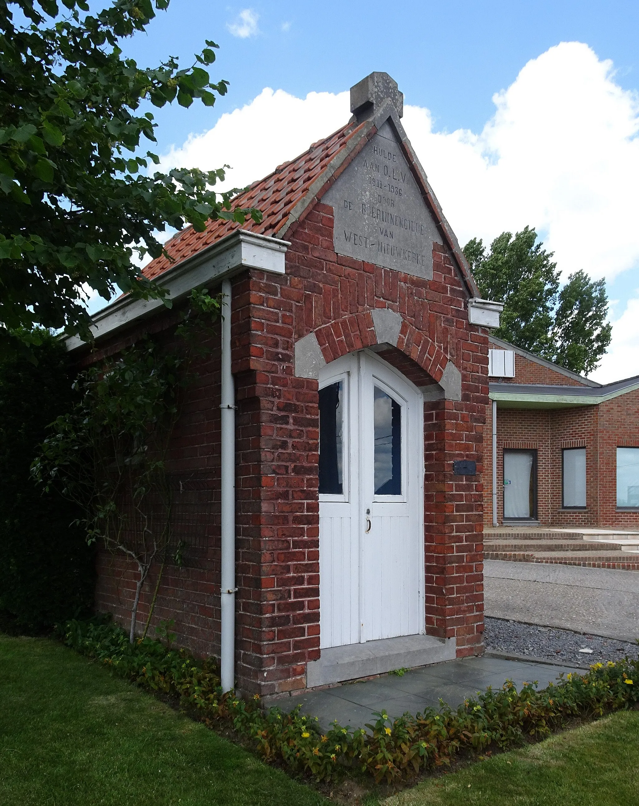 Photo showing: Chapelle 53 Seulestraat Nieuwkerke Heuvelland Province de Flandre-Occidentale.- Belgique