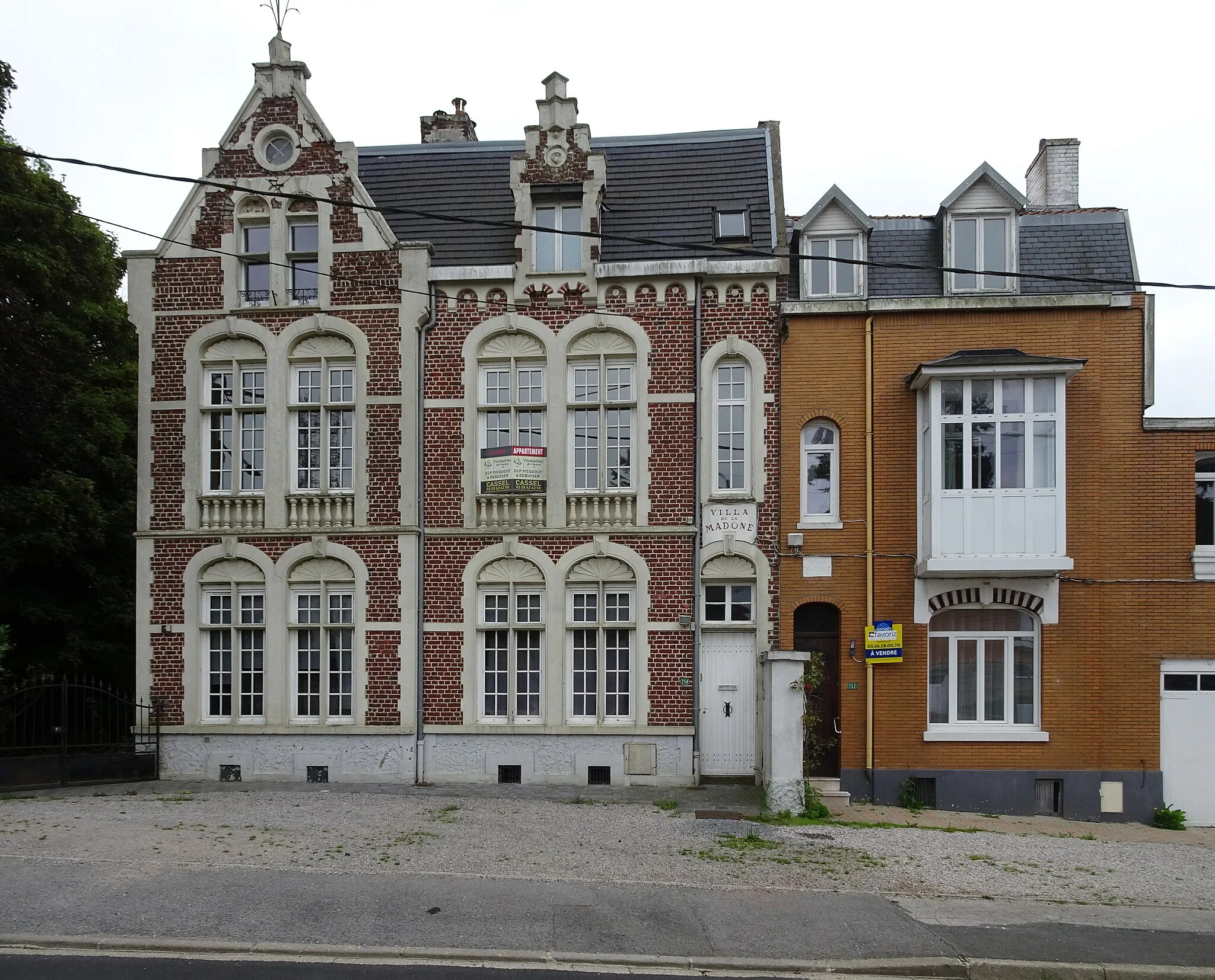 Photo showing: Cassel la villa de la Madone et la villa des Roses