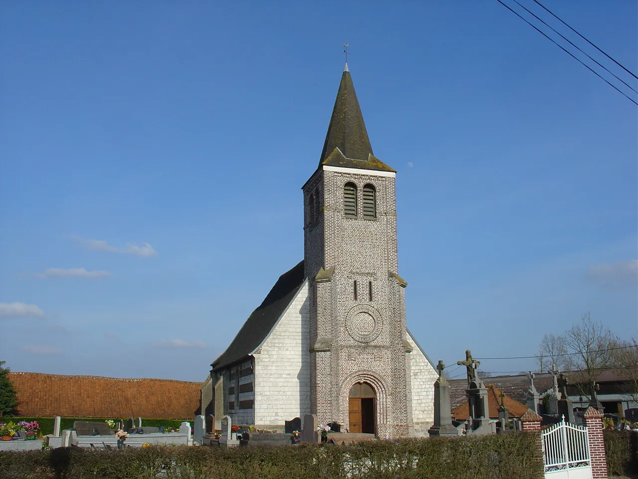 Photo showing: Église d'Ambricourt