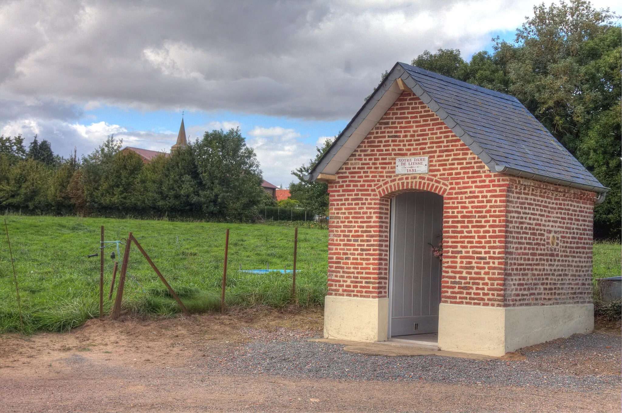 Photo showing: Chapelle à Bertincourt