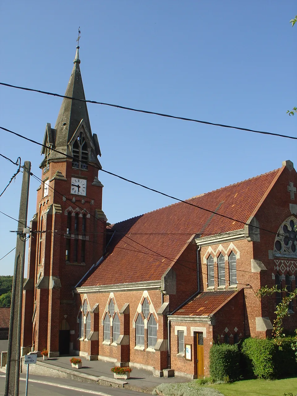 Photo showing: Église de Carency