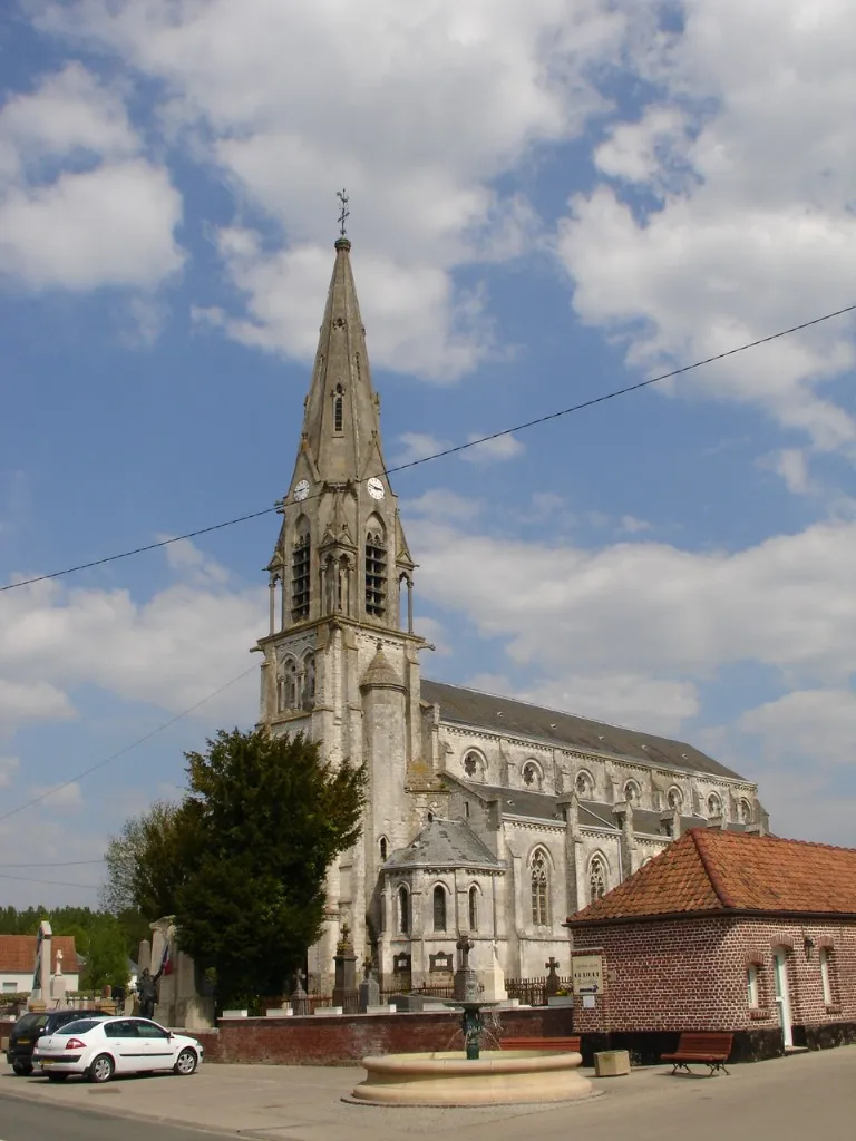 Photo showing: Église de Campagne-lès-Hesdin