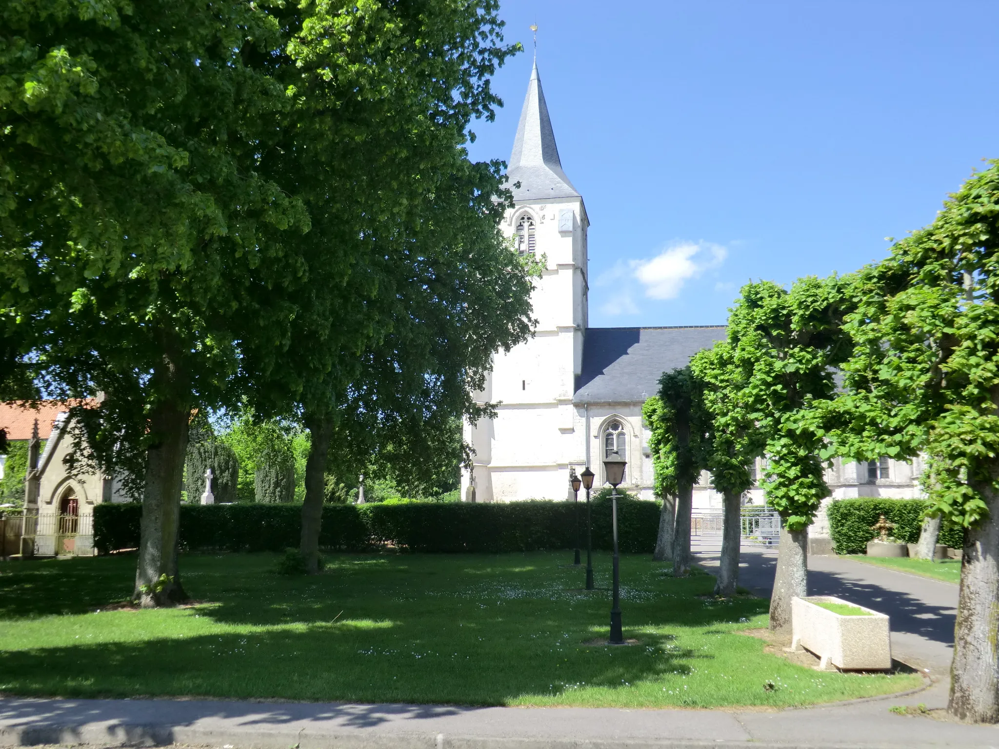Photo showing: Église de Cléty, village du Nord-Pas-de-Calais, France.