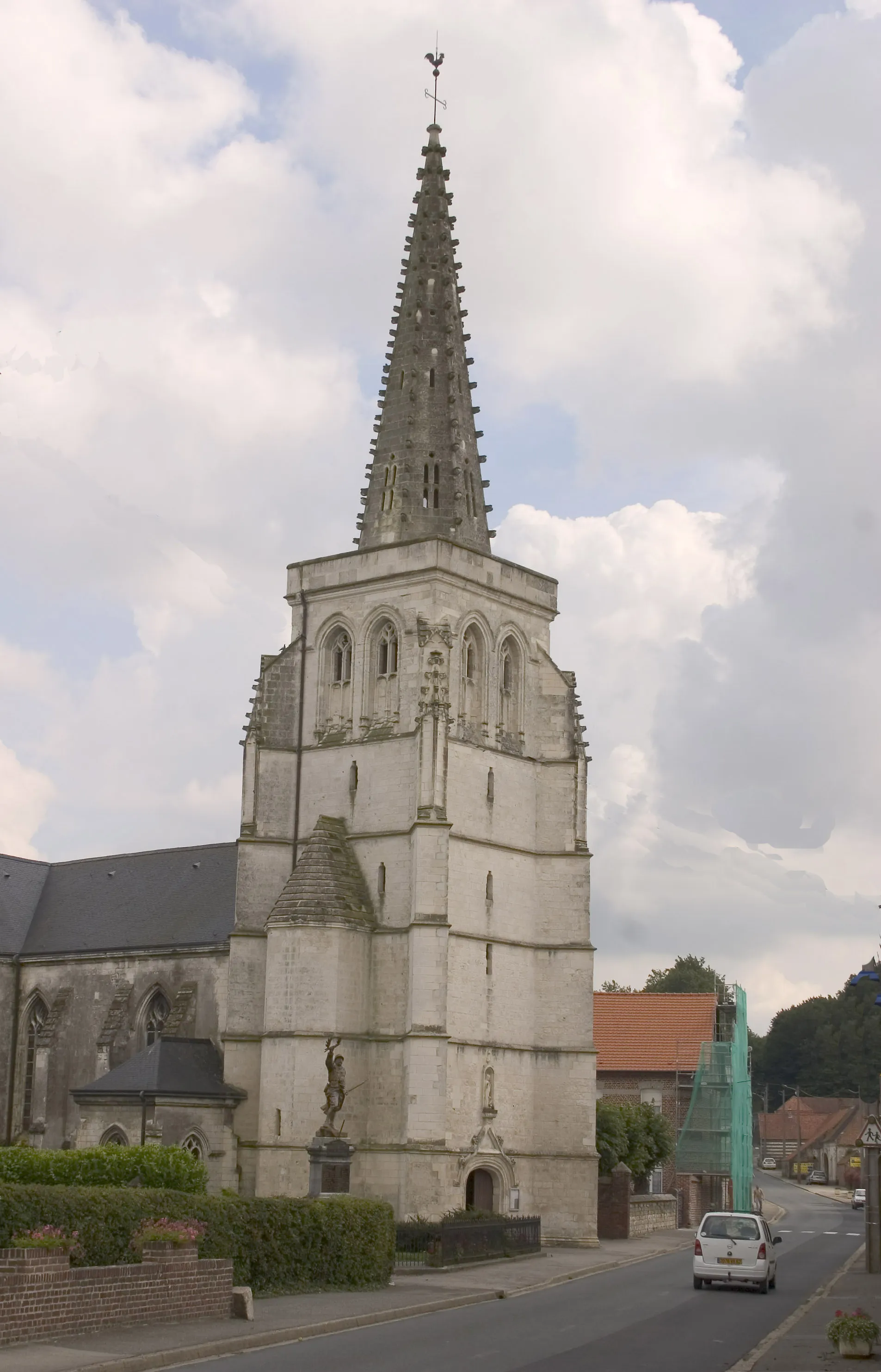 Photo showing: L'église d'Estrée-Blanche