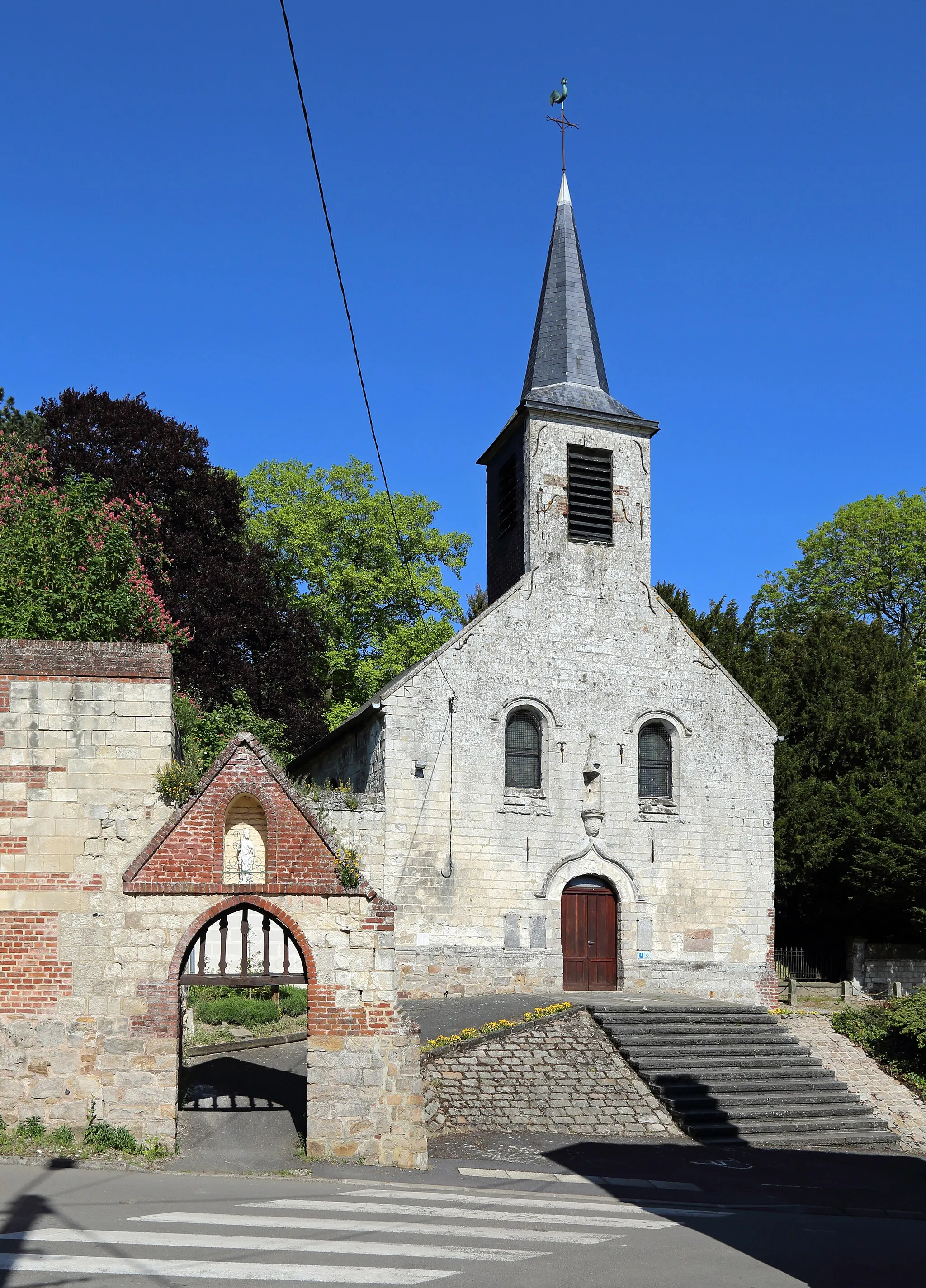 Photo showing: Étrun (Pas-de-Calais department, France): Saint-Nicolas church