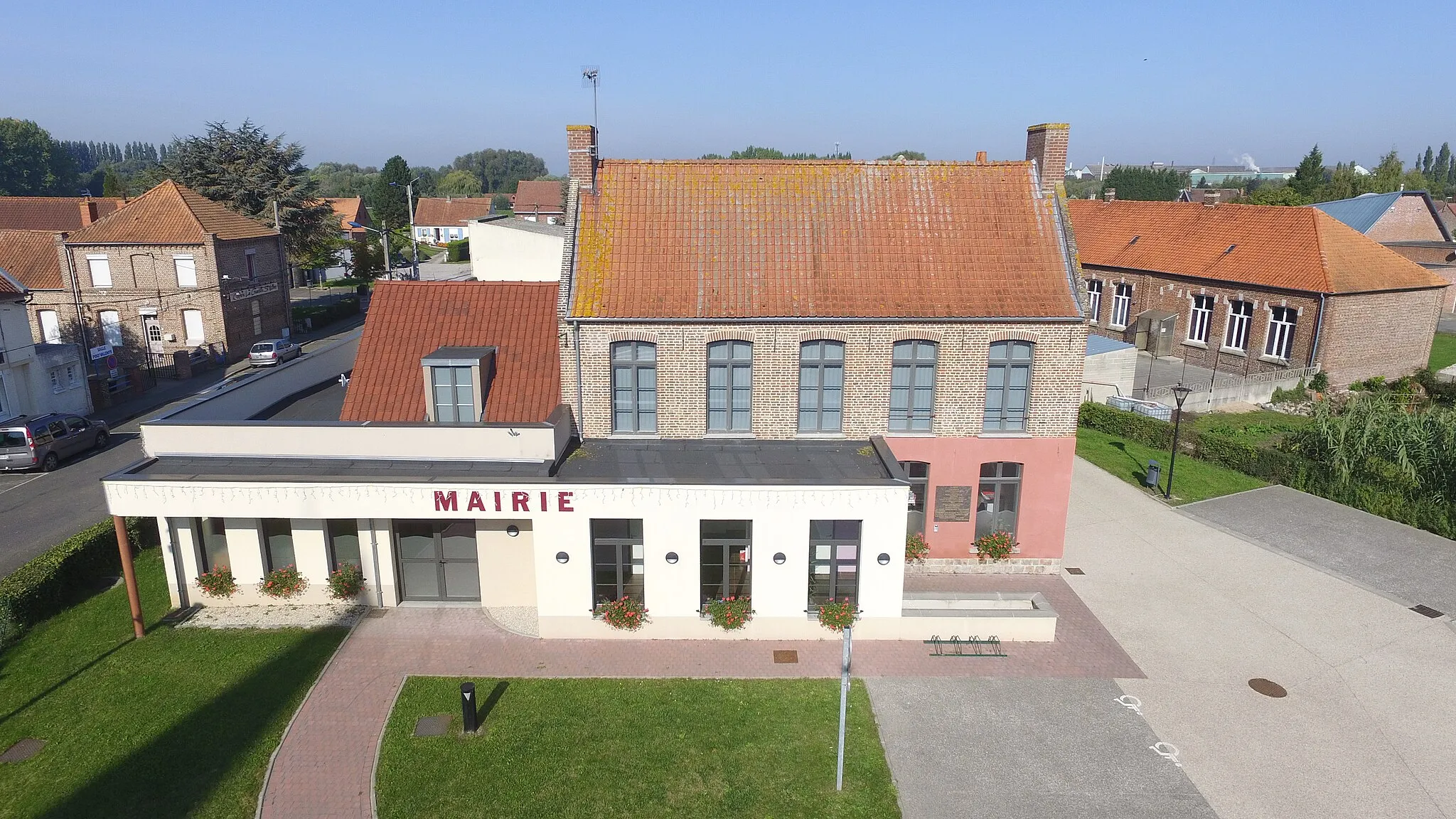 Photo showing: Mairie de Guarbecque