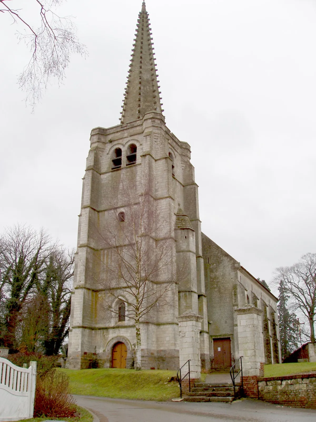 Photo showing: Photographie de l'église d'Hermaville (62690), Pas-de-Calais, France. Mars 2006.
