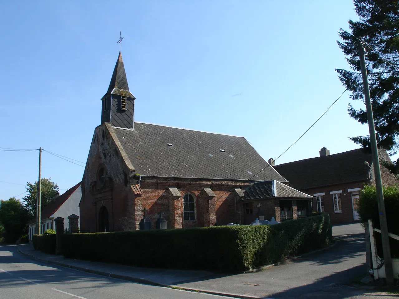 Photo showing: Église de La Loge