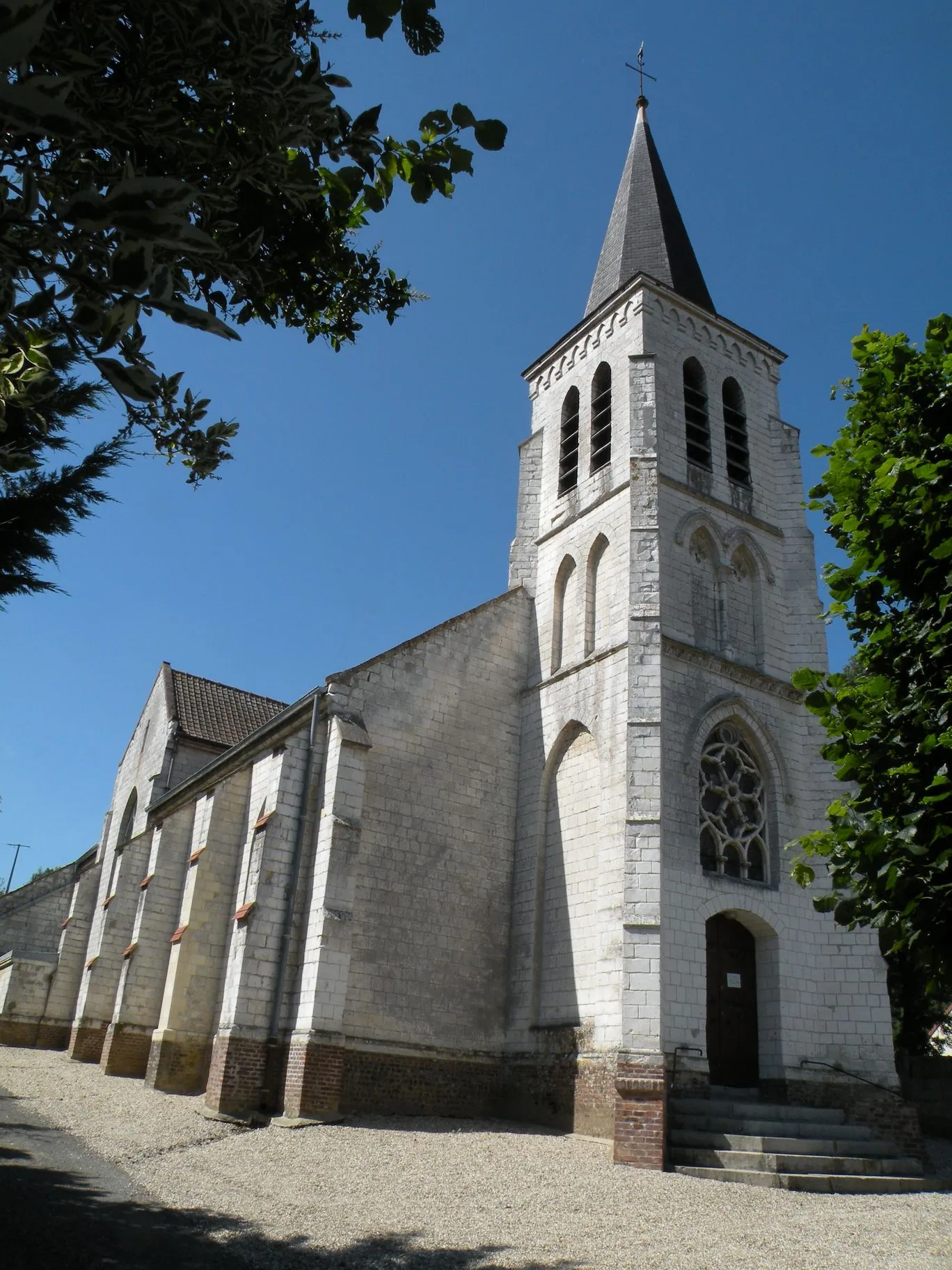 Photo showing: L'église de Lespinoy.