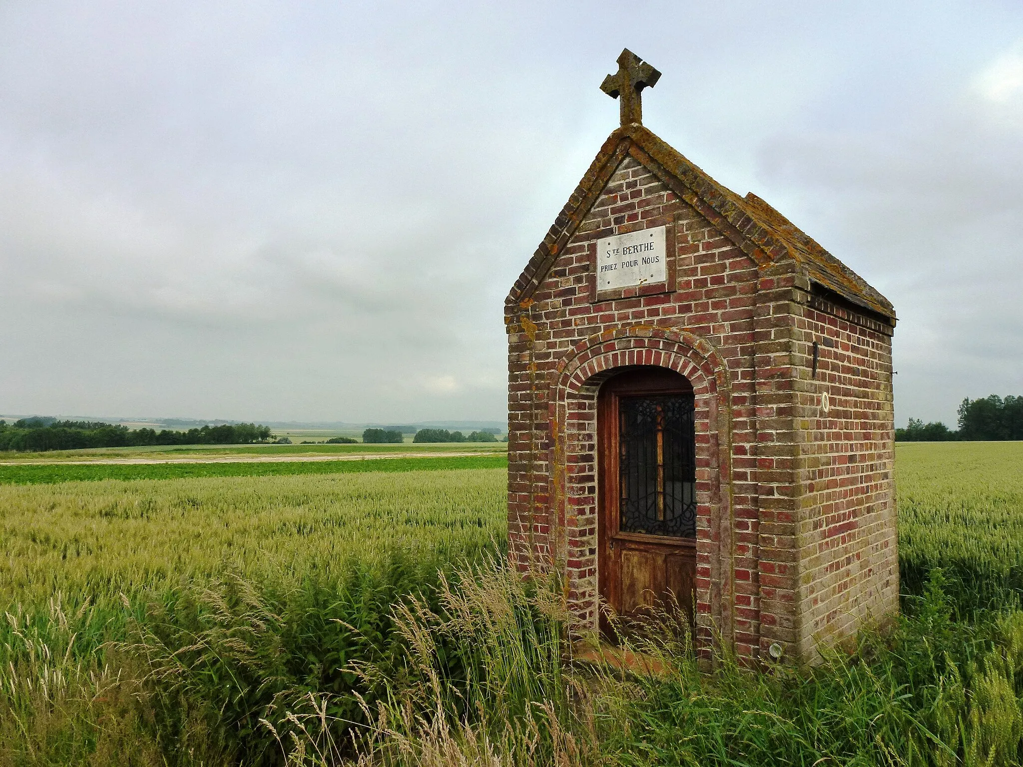 Photo showing: Ligny-lès-Aire (Pas-de-Calais, Fr) chapelle Saint-Berthe