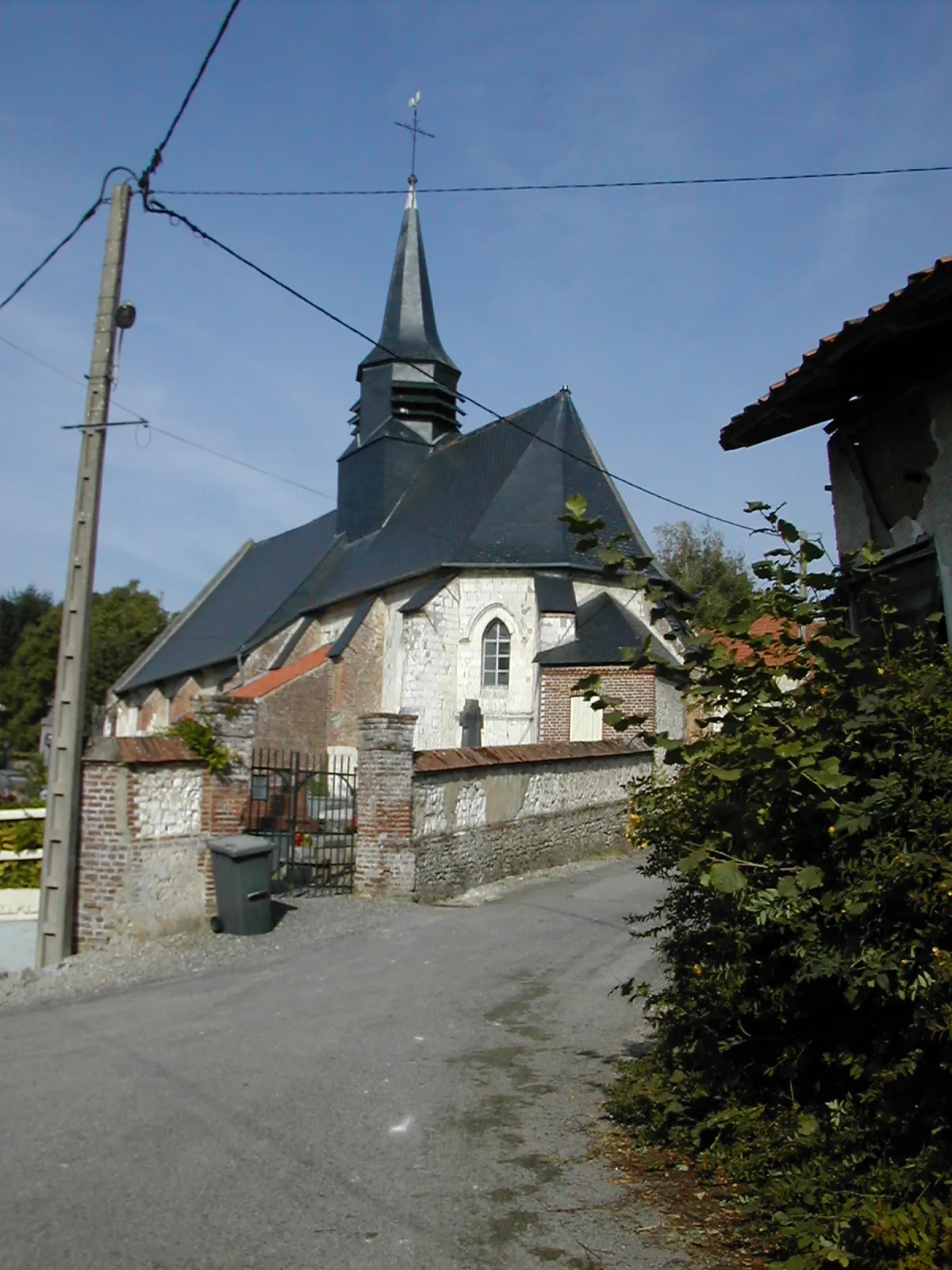 Photo showing: L'église de Marenla.