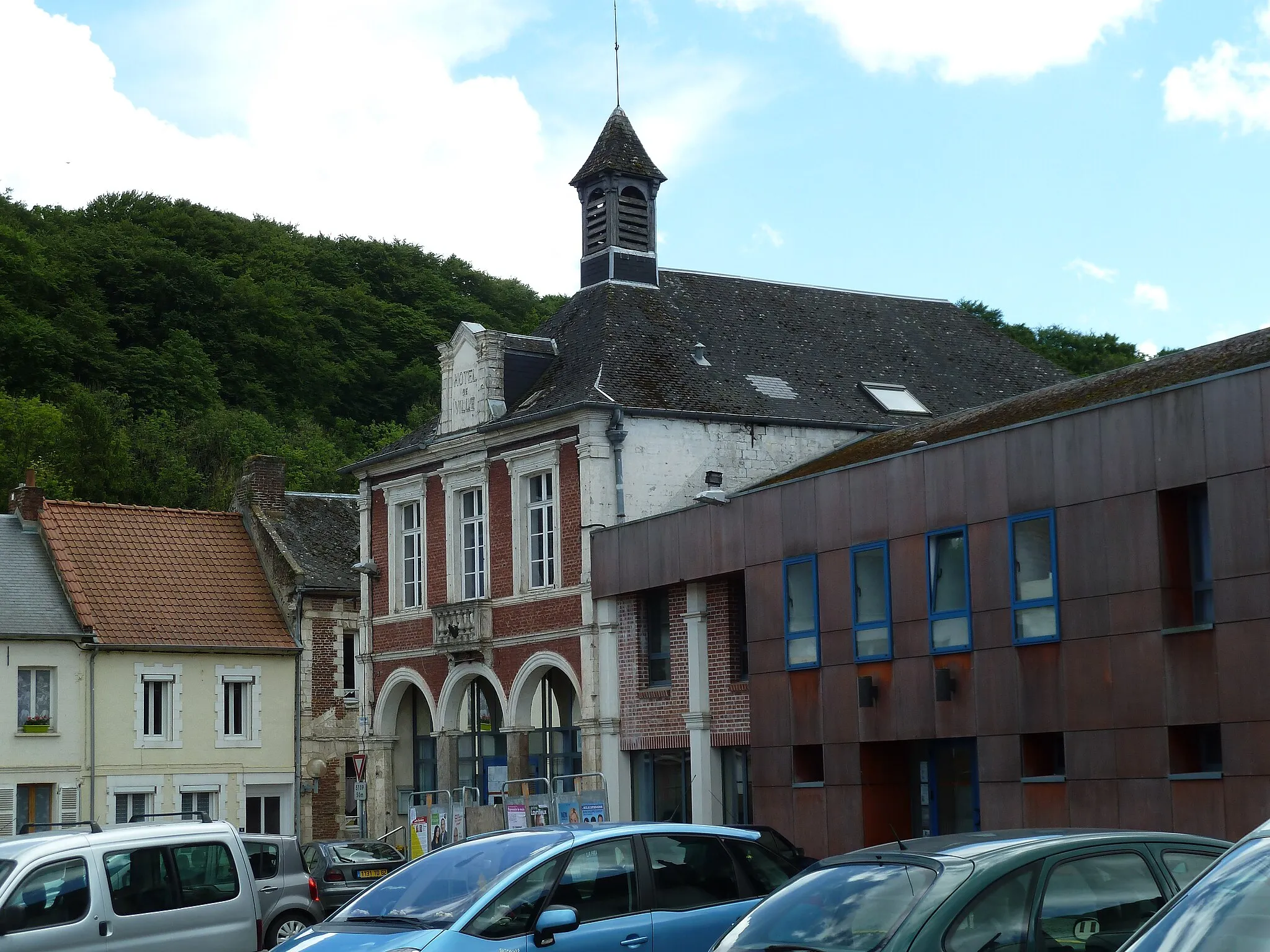 Photo showing: Hôtel de ville, Pas-en-Artois Pas-de-Calais - France.