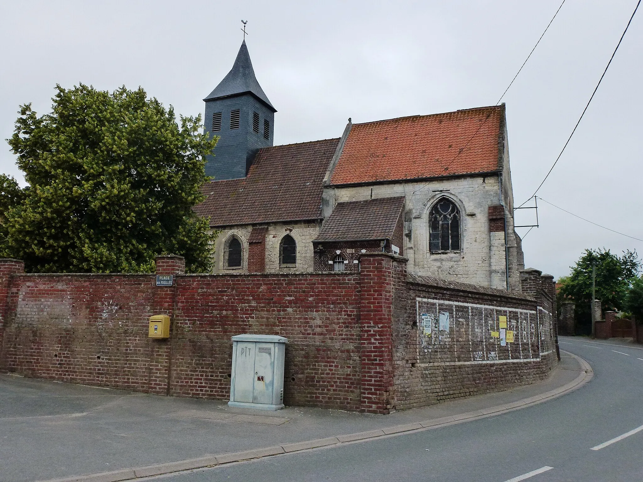 Photo showing: Quernes (Pas-de-Calais) église