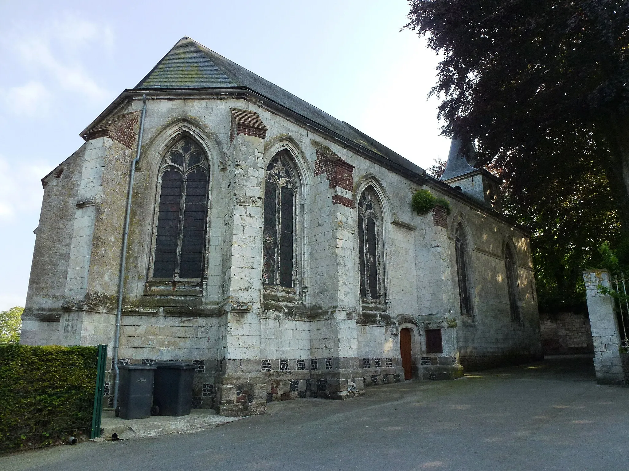 Photo showing: Saint-Hilaire-Cottes (Pas-de-Calais, Fr) église de Cottes